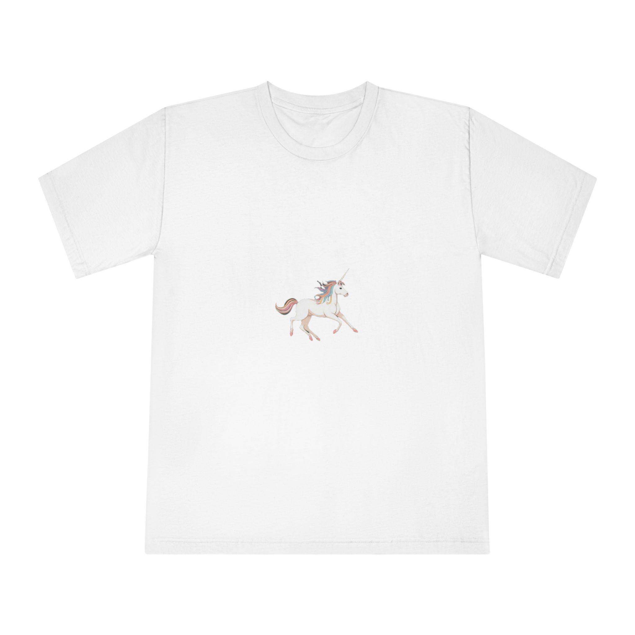 Beautiful Unicorn Running Magical Meadow Unicorn Background Images Whimsical Unicorn (53) Unisex Classic Crewneck T Shirt