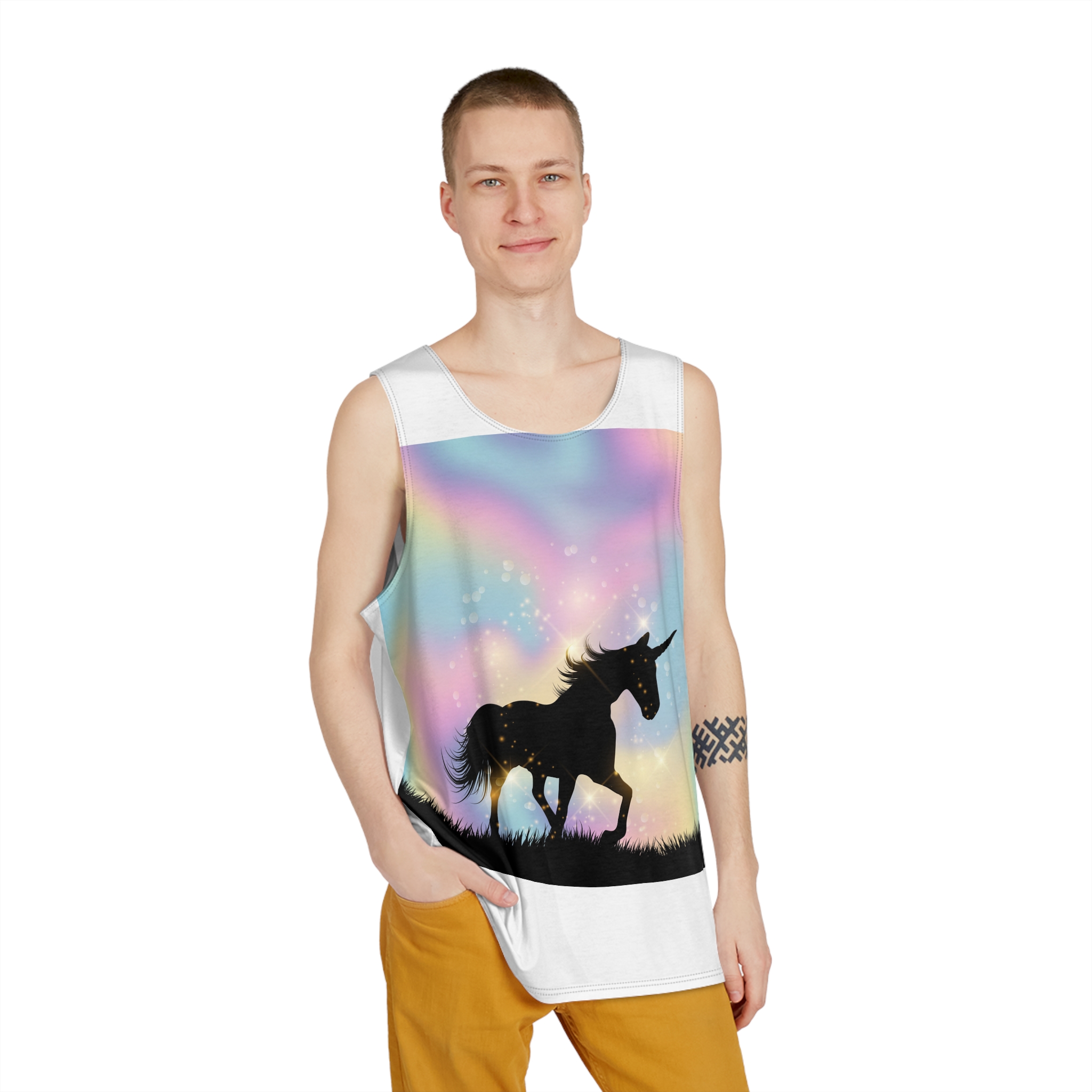 Unicorn V481 Mens Tank Aop - Image 3