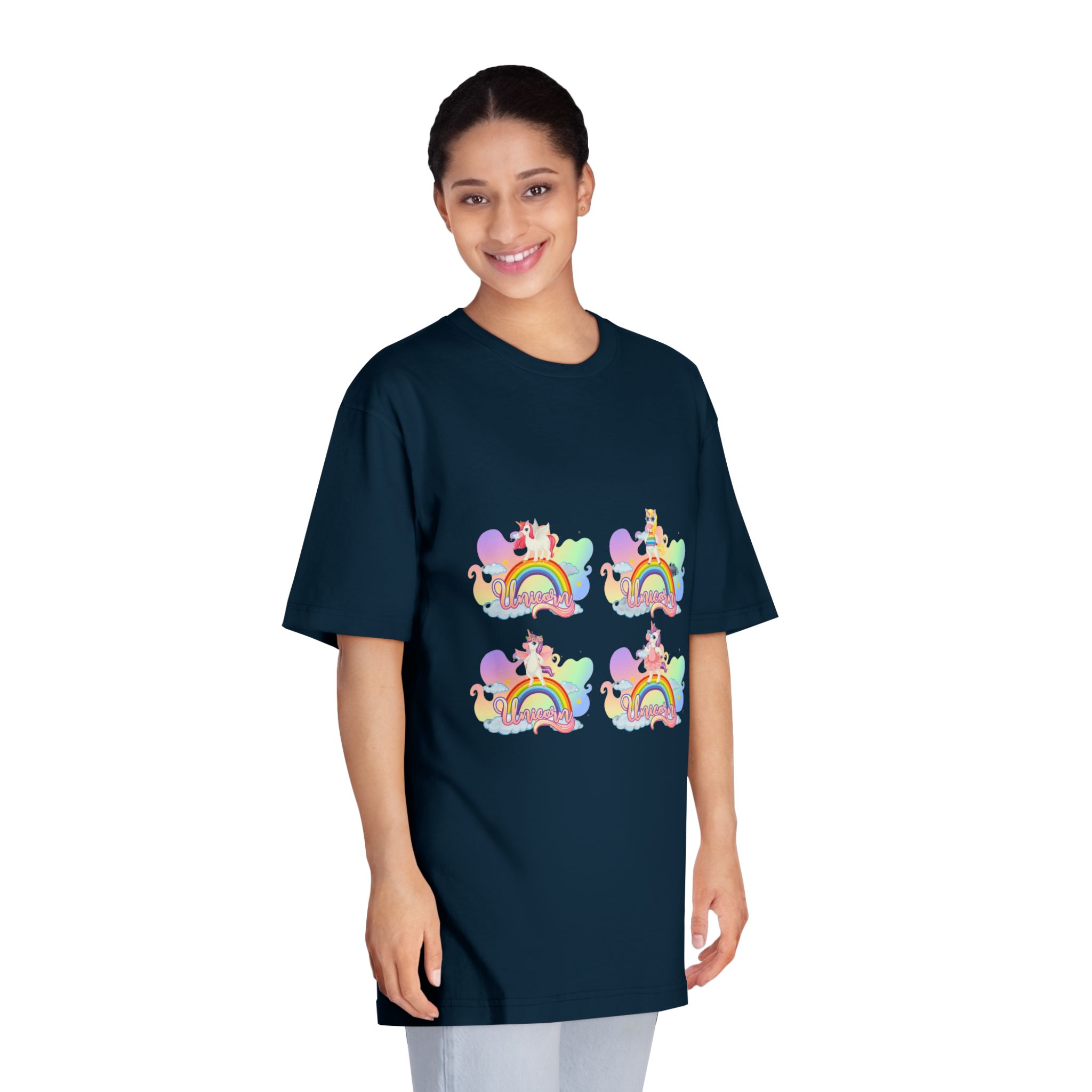 Unicorn V567 Unisex Classic Crewneck T Shirt - Image 19