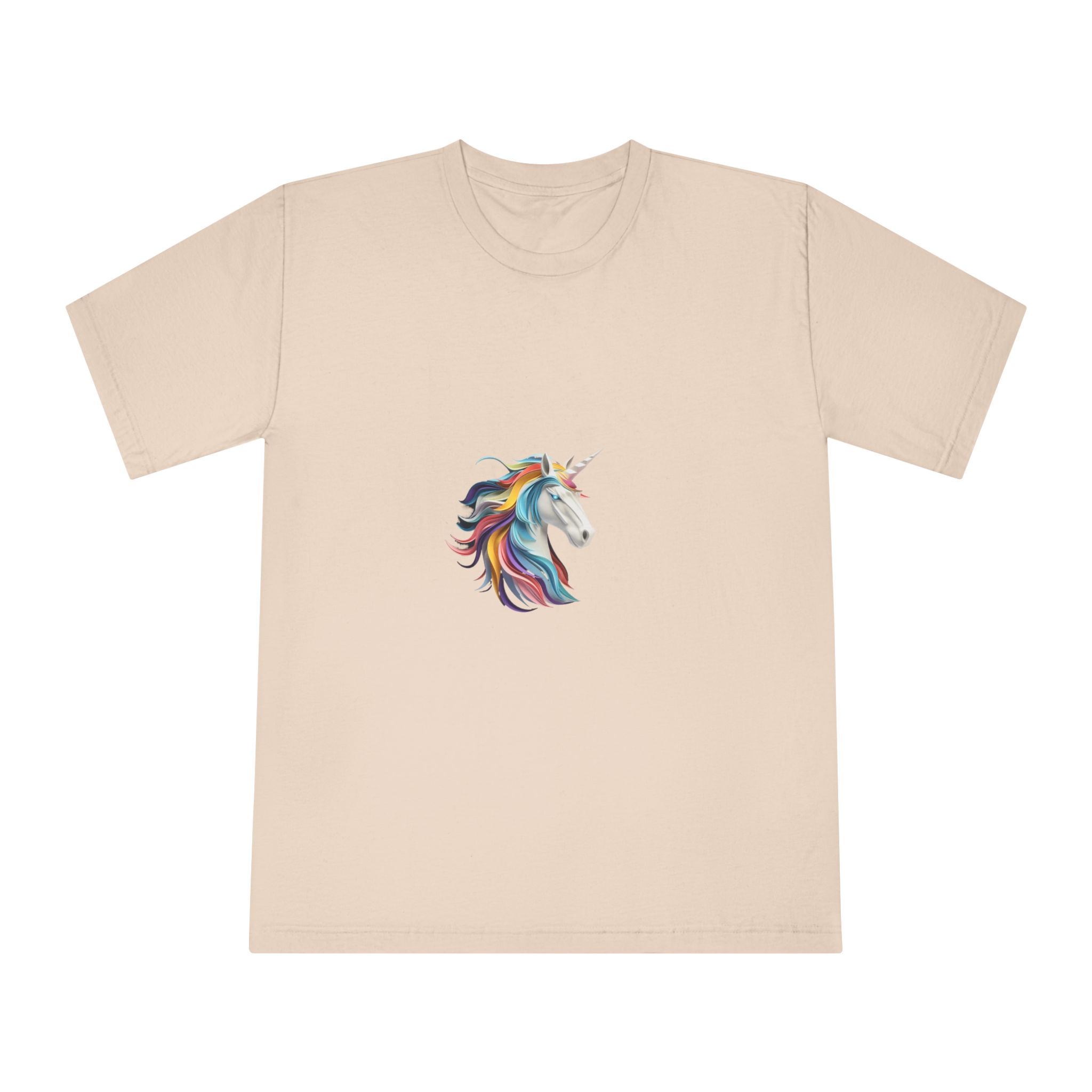 Mythical Unicorn Paper Style Fotor Bg Remover 202311048948 Unisex Classic Crewneck T Shirt - Image 9