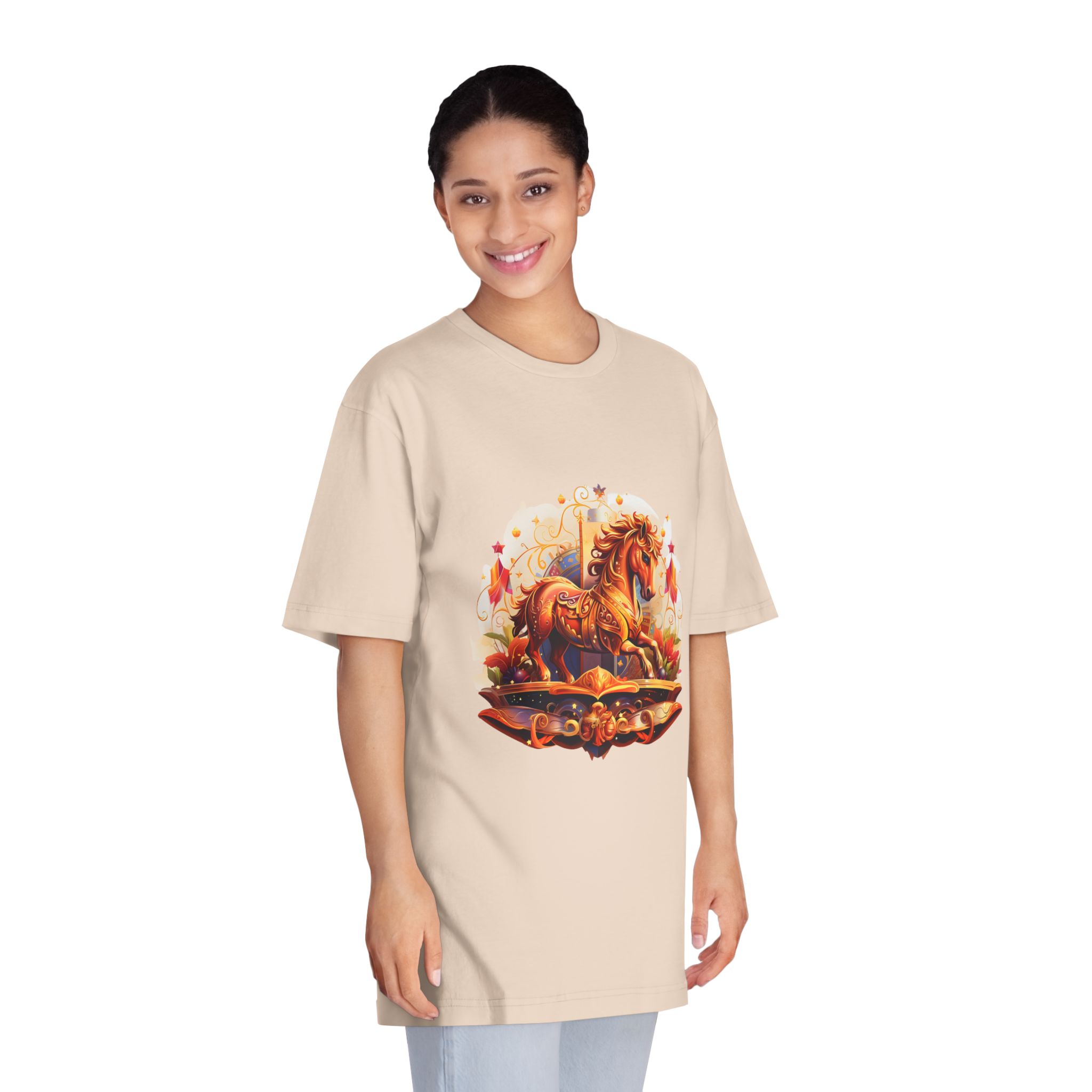 Unicorns 255 Unisex Classic Crewneck T Shirt - Image 11