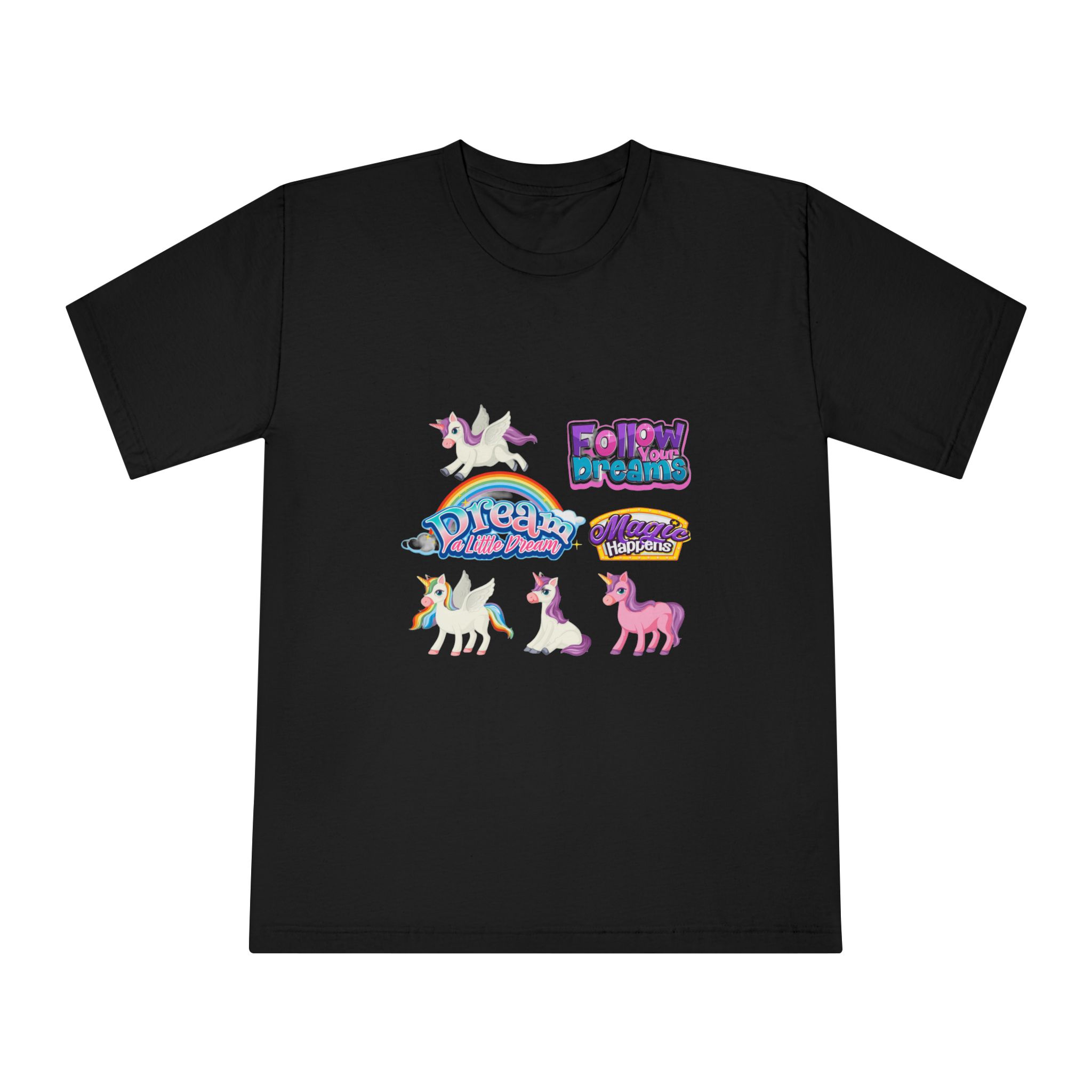Unicorn V744 Unisex Classic Crewneck T Shirt - Image 5