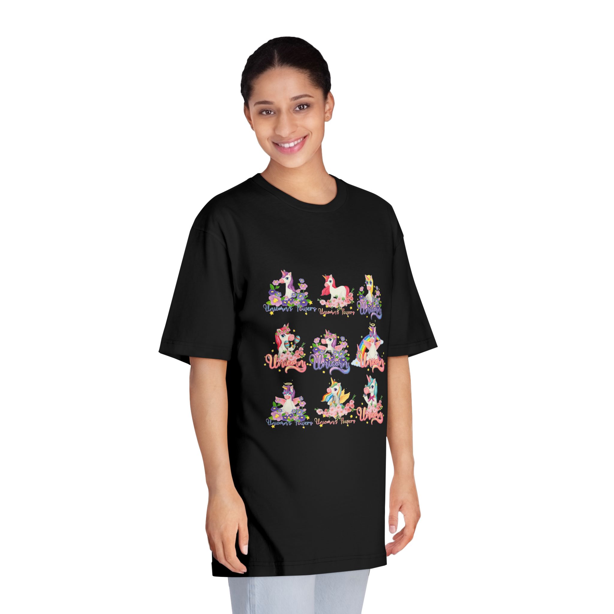 Unicorn V470 Unisex Classic Crewneck T Shirt - Image 7