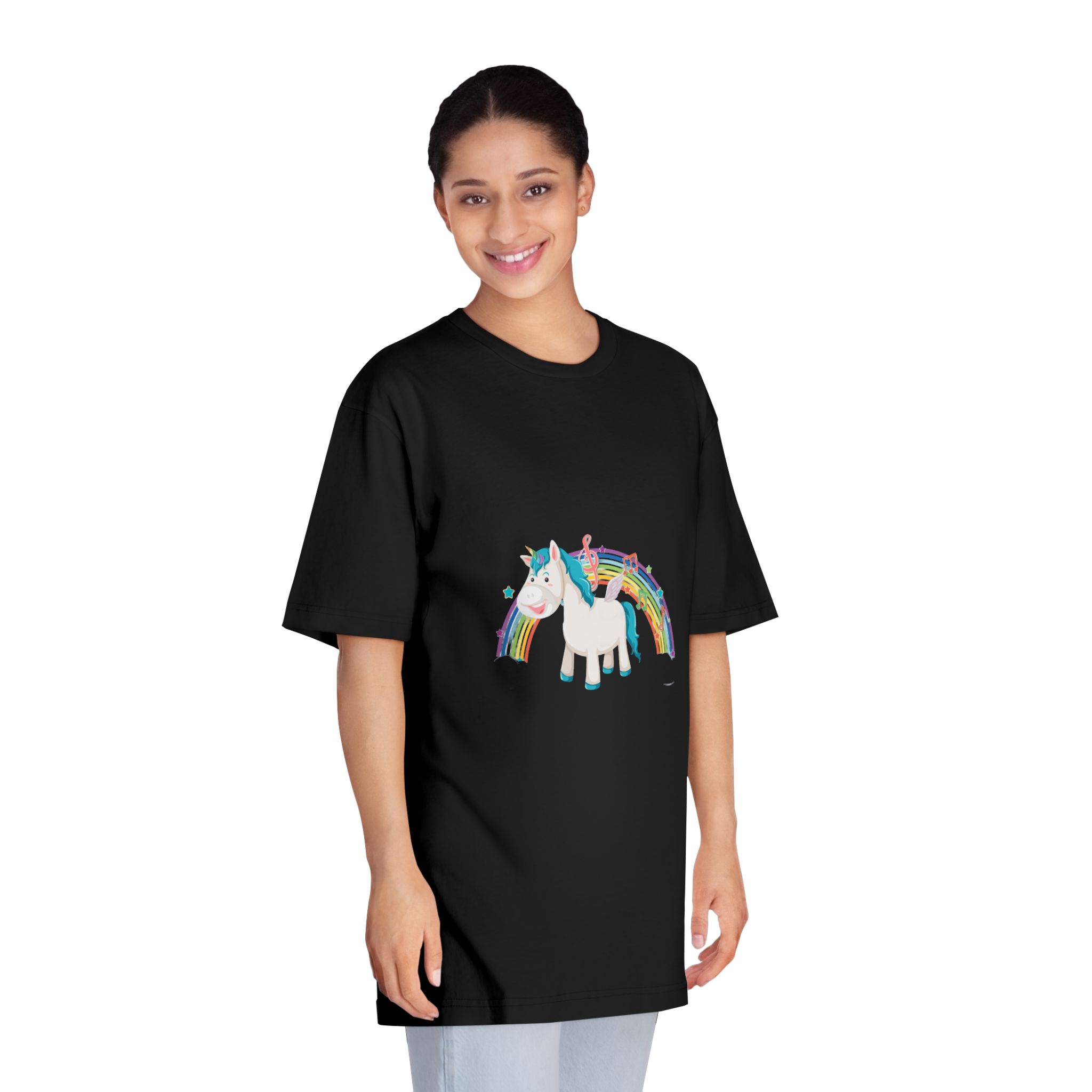 Unicorn V663 Unisex Classic Crewneck T Shirt - Image 7