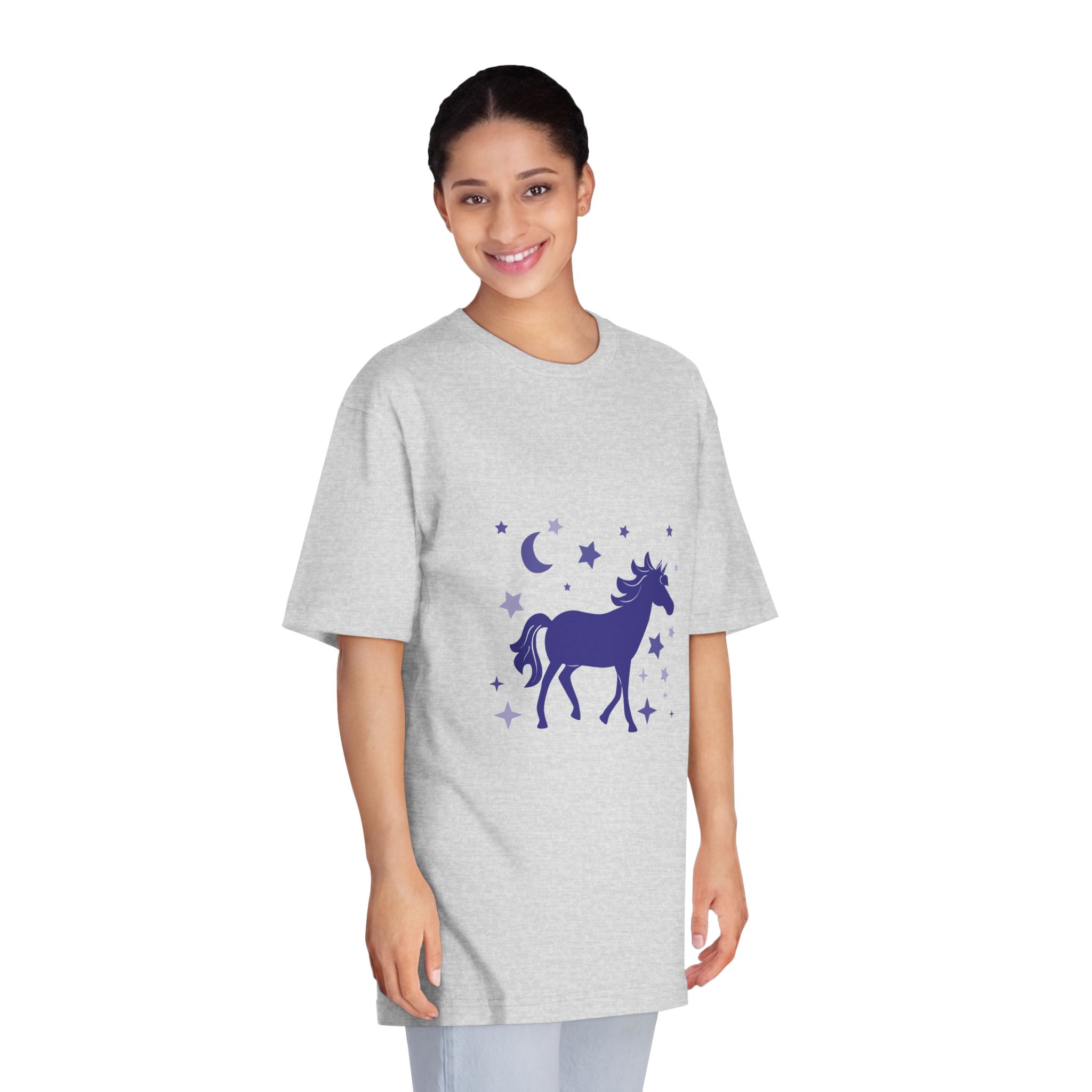 Unicorn V826 Unisex Classic Crewneck T Shirt - Image 15