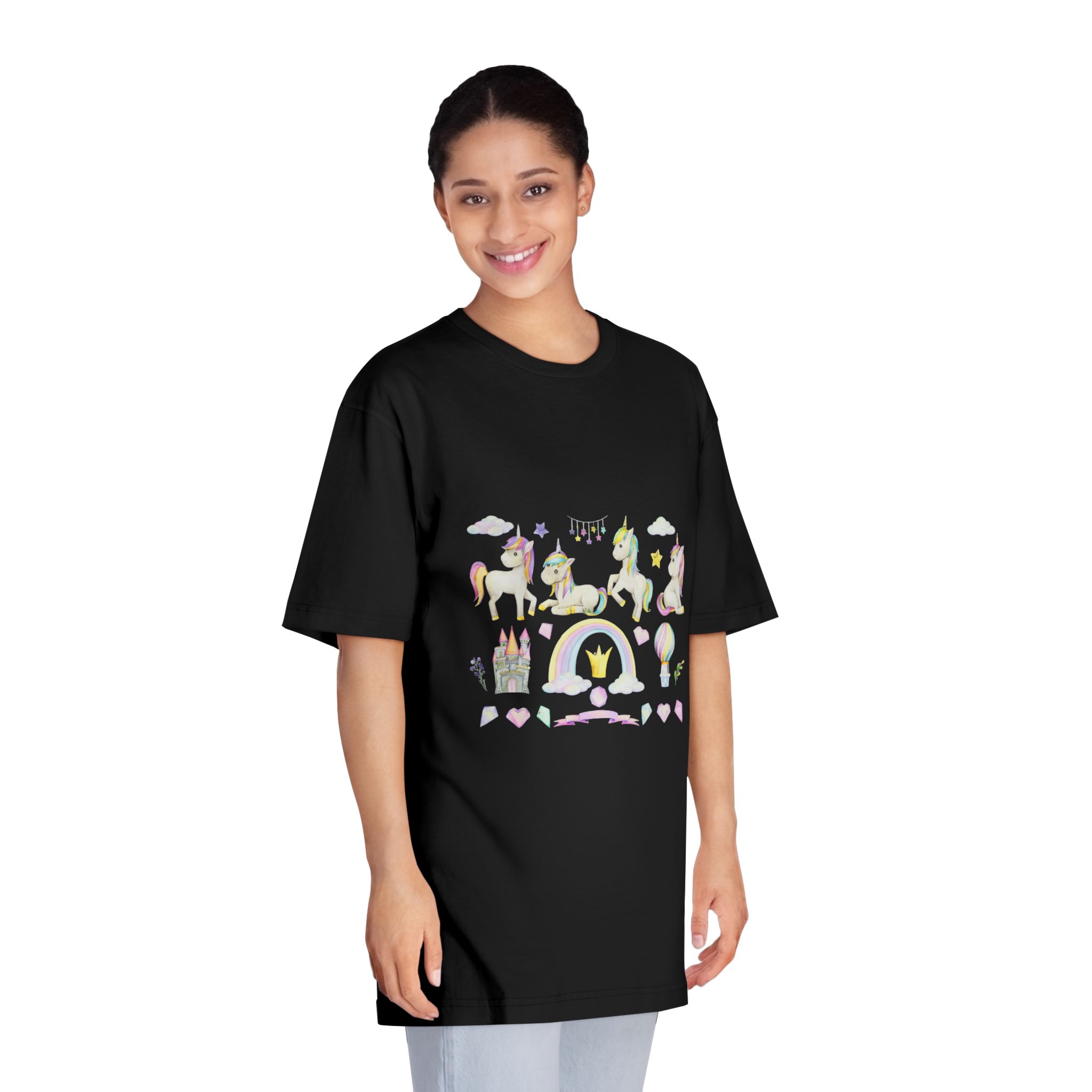 Unicorn V852 Unisex Classic Crewneck T Shirt - Image 7