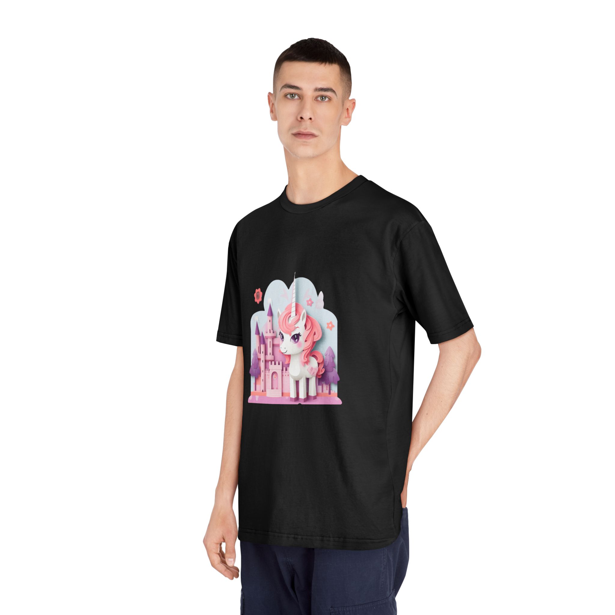 Unicorns 342 Unisex Classic Crewneck T Shirt - Image 8