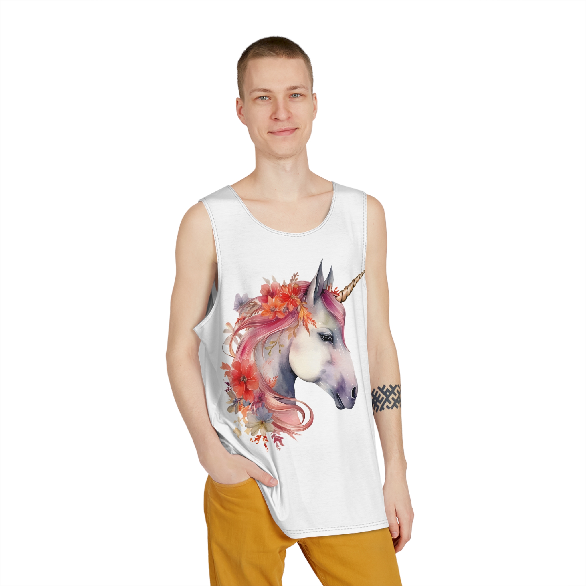 Unicorn V935 Mens Tank Aop - Image 3