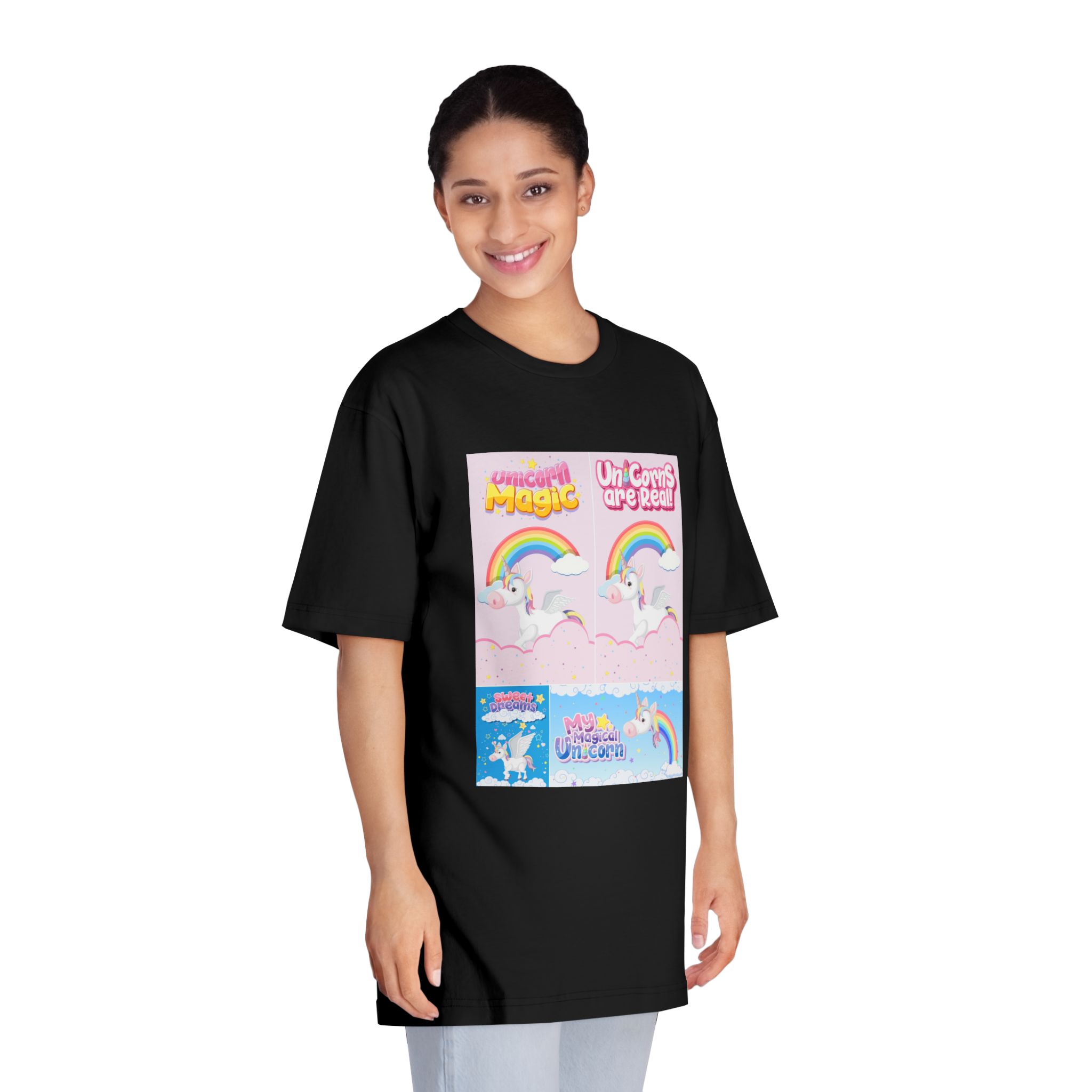 Unicorn V499 Unisex Classic Crewneck T Shirt - Image 7