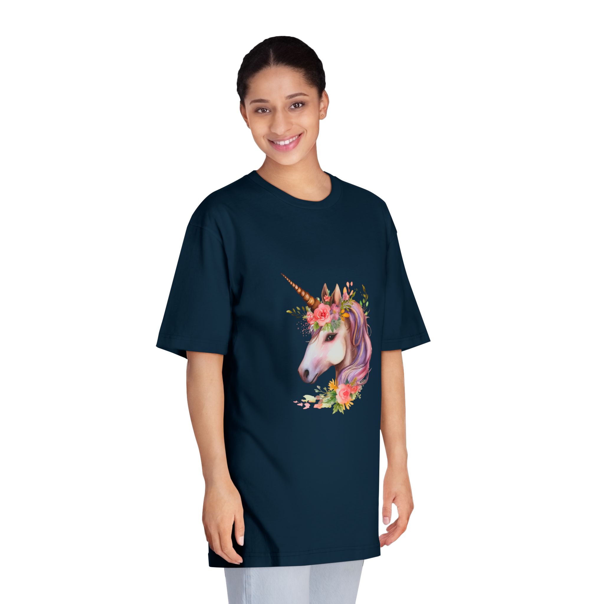 Unicorns 376 Unisex Classic Crewneck T Shirt - Image 19