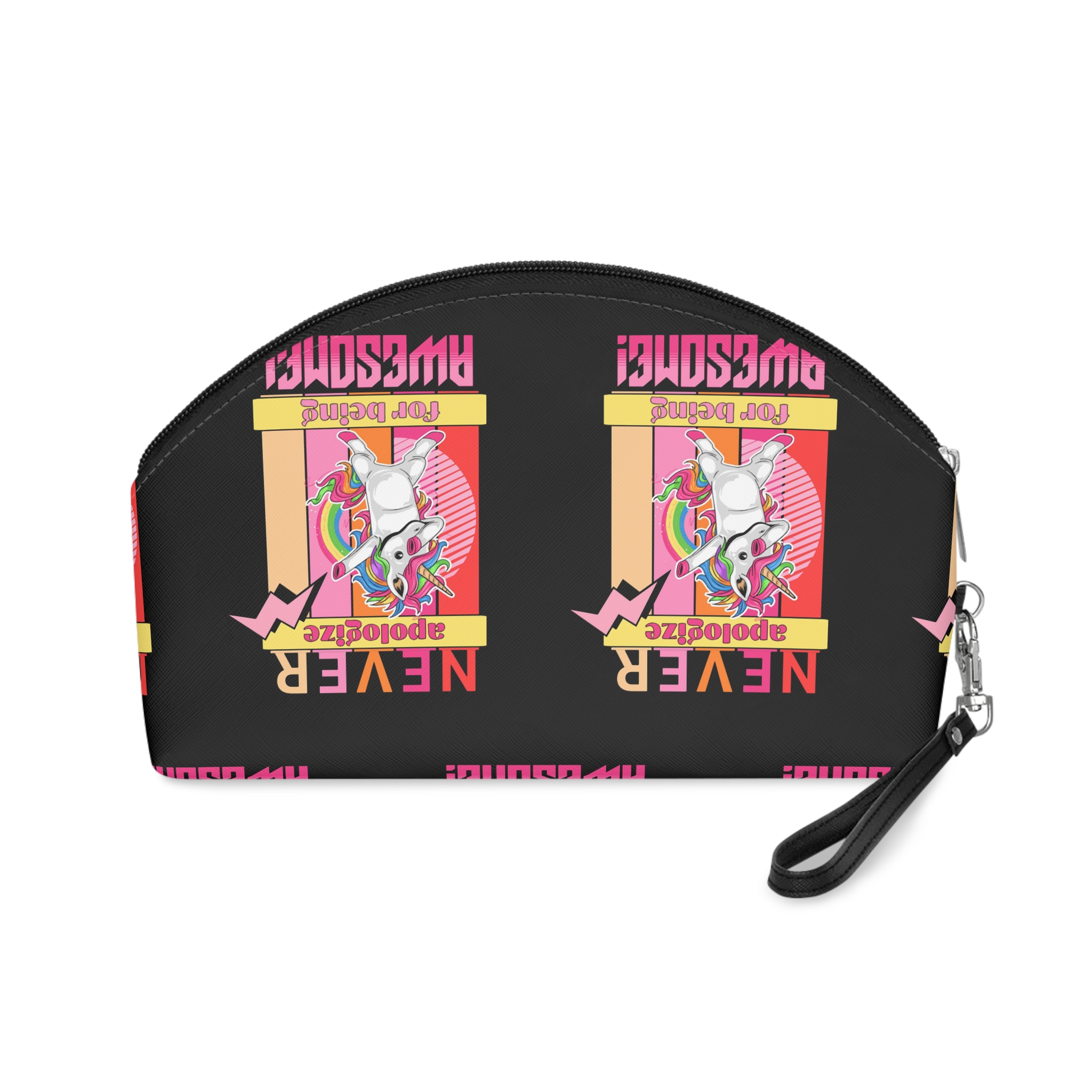 Unicorn Never Apologize For Awesome Makeup Bag - Image 2