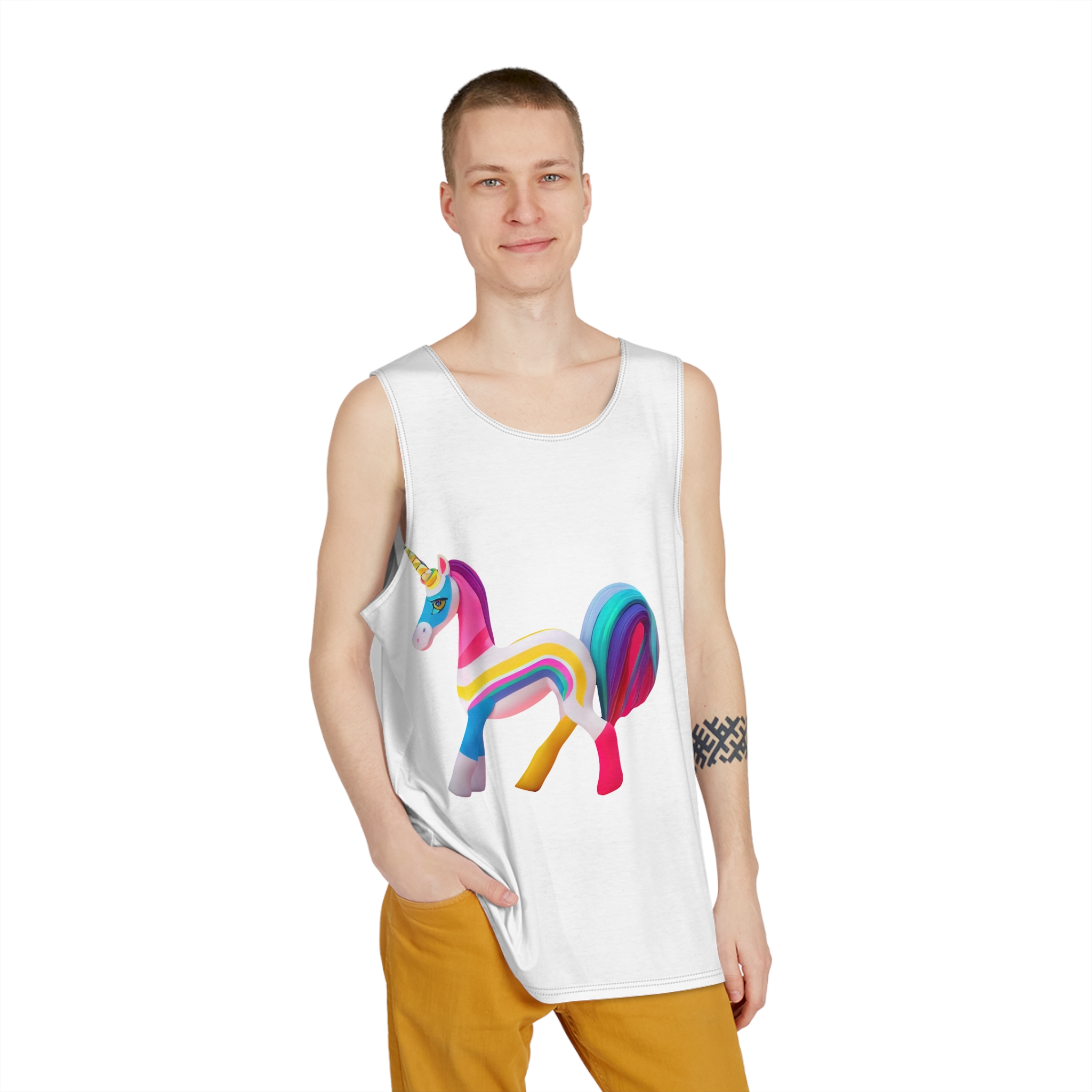 Unicorns 132 Mens Tank Aop - Image 3