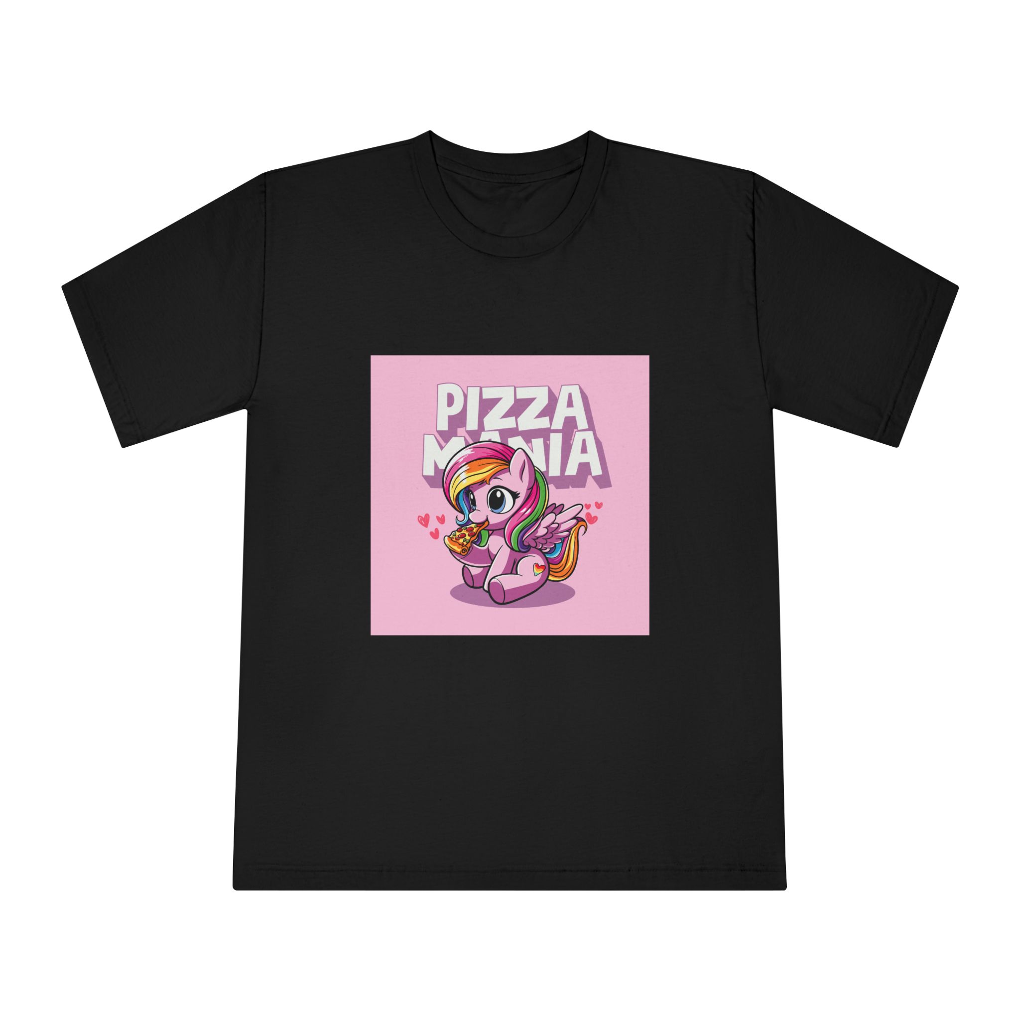 Pizza Mania Copia Unisex Classic Crewneck T Shirt - Image 5