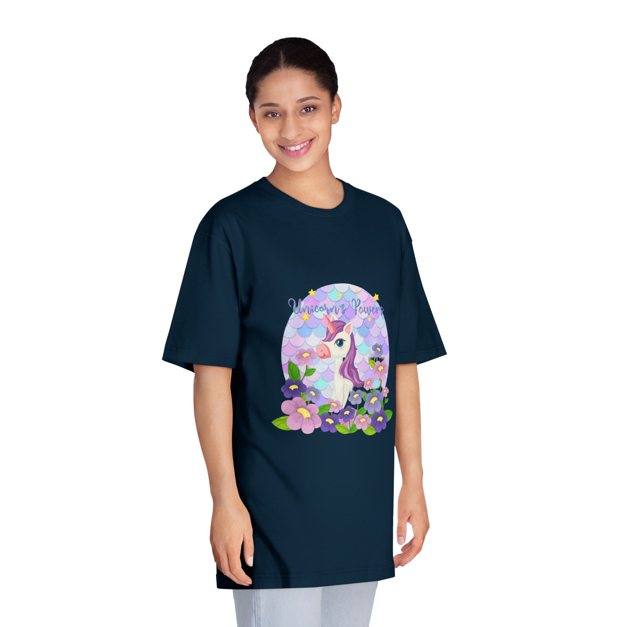 Unicorn V668 Unisex Classic Crewneck T Shirt - Image 19