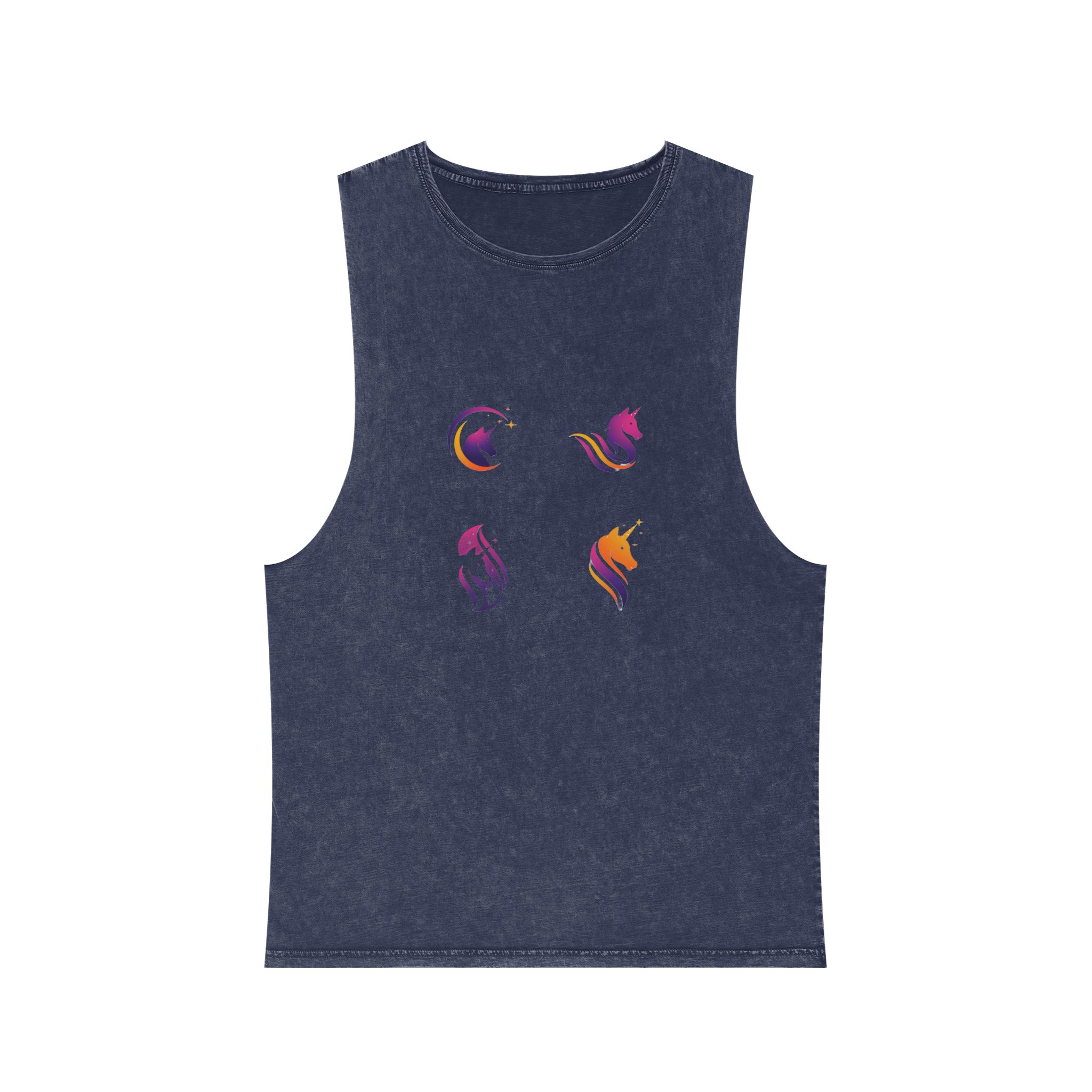 Unicorn V465 Unisex Stonewash Tank Top - Image 13