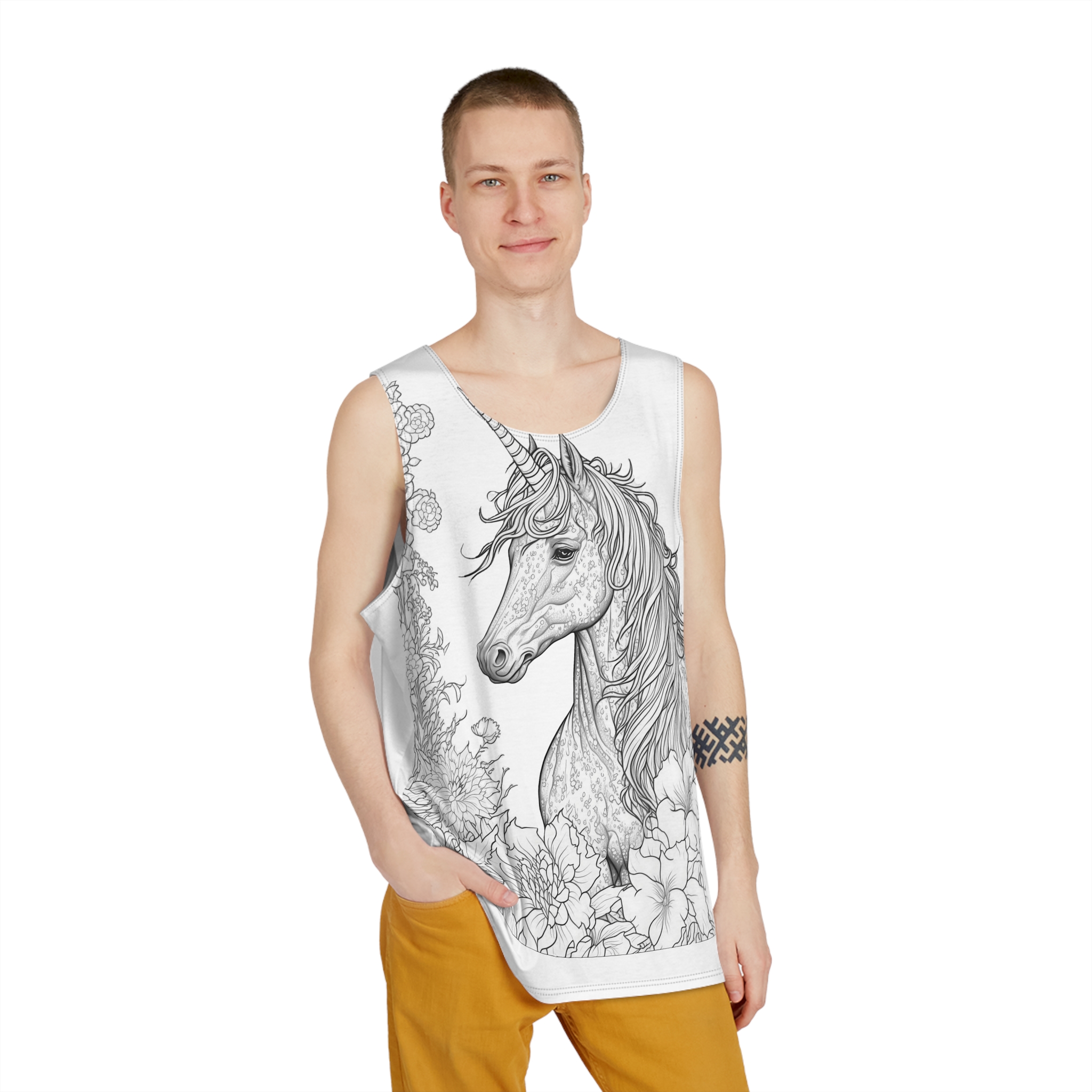 Unicorns 141 Mens Tank Aop - Image 3
