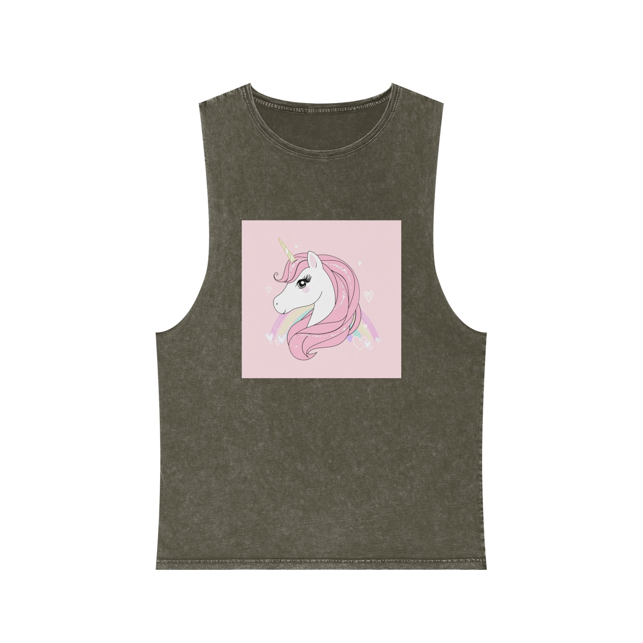 Unicorn V532 Unisex Stonewash Tank Top - Image 5