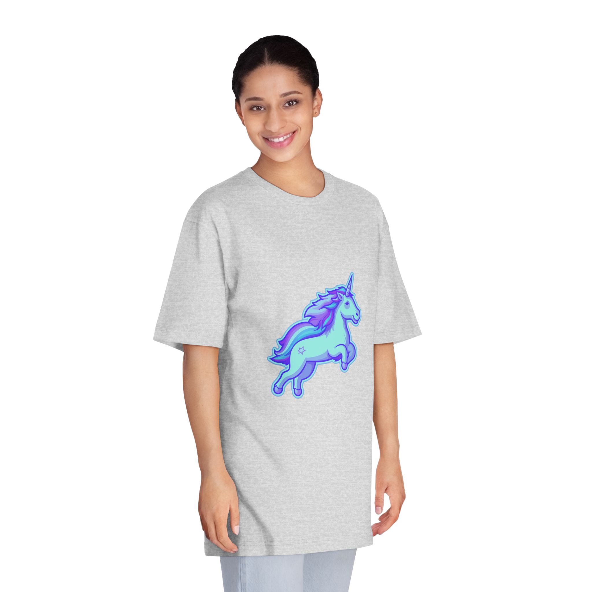 Unicorns 295 Unisex Classic Crewneck T Shirt - Image 15