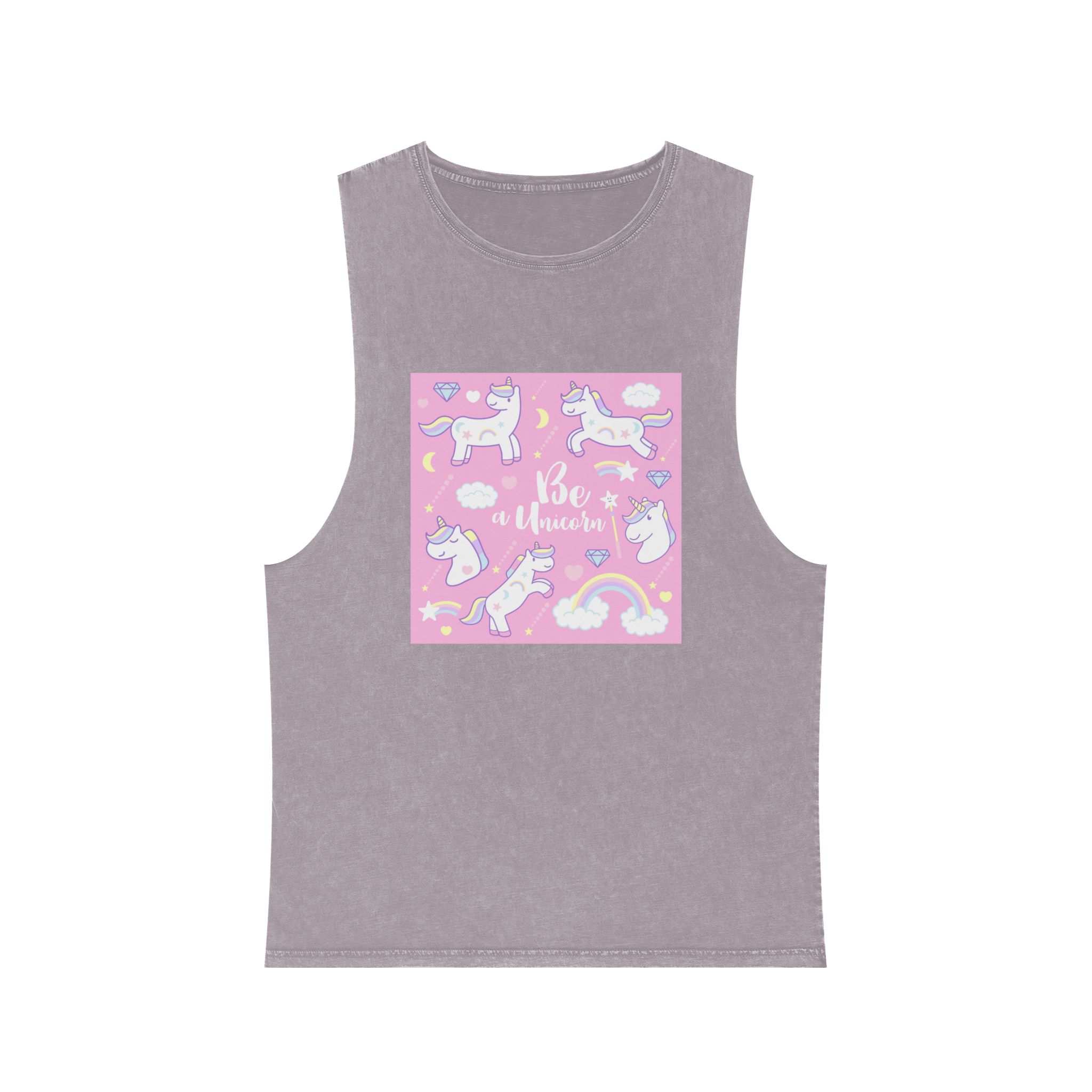Unicorn V448 Unisex Stonewash Tank Top - Image 17
