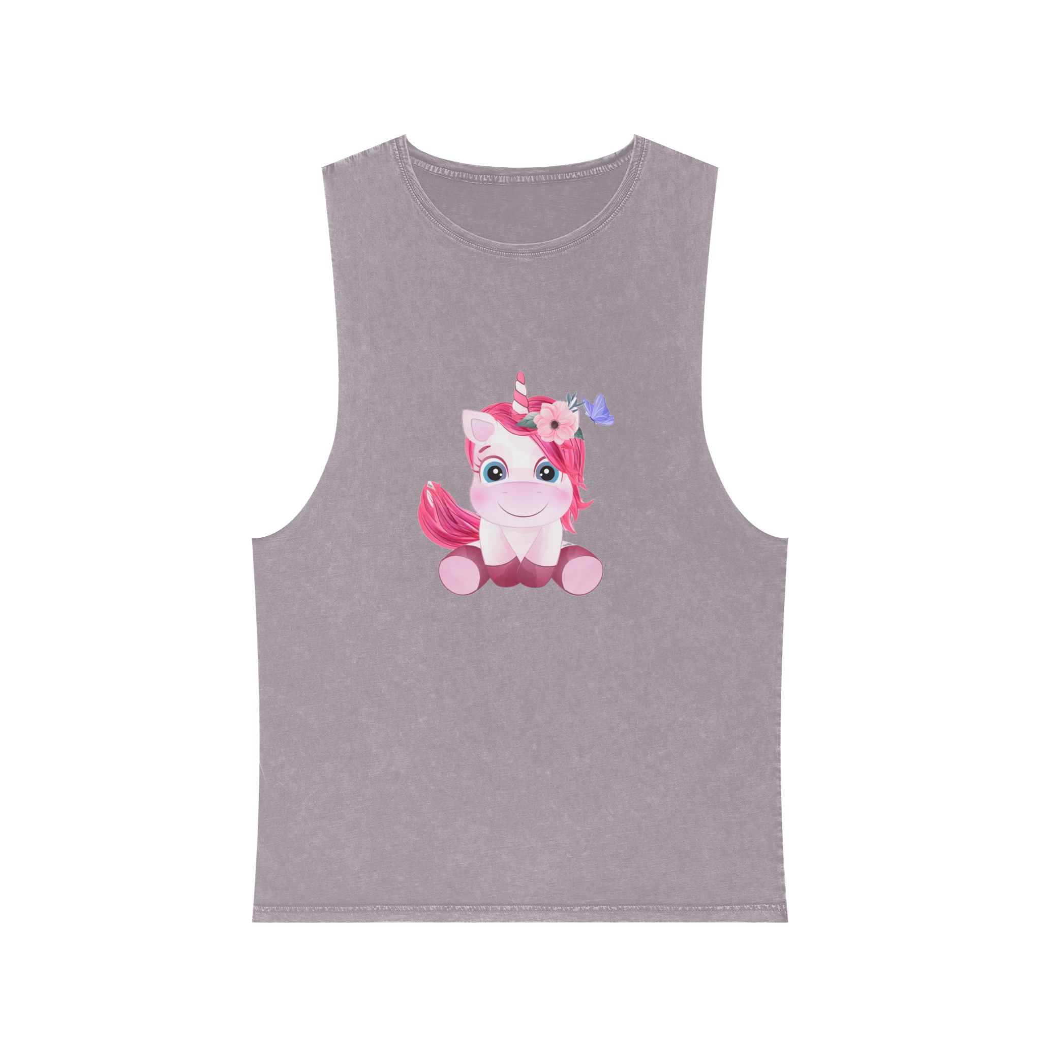 Unicorn V424 Unisex Stonewash Tank Top - Image 17