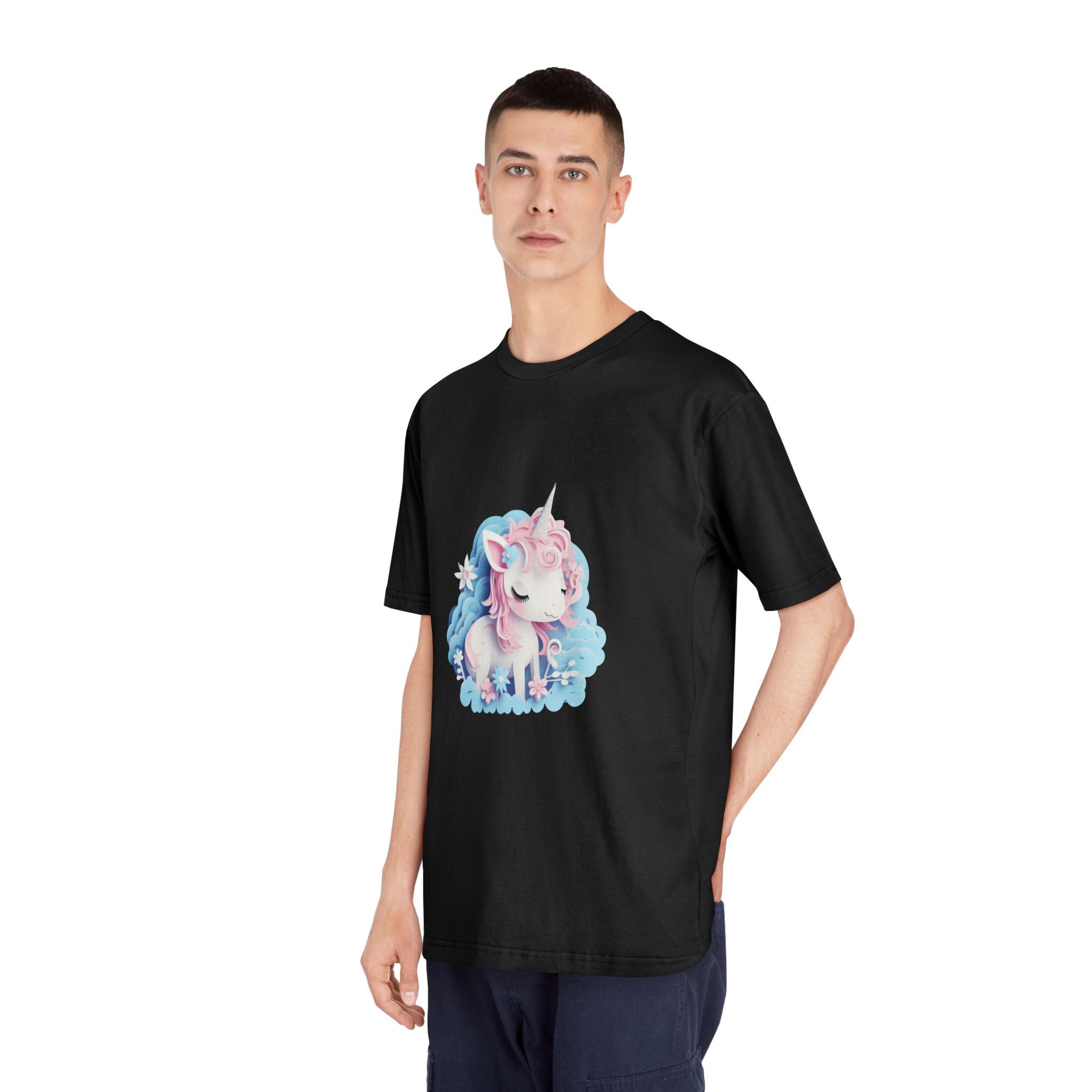Unicorns 337 Unisex Classic Crewneck T Shirt - Image 8
