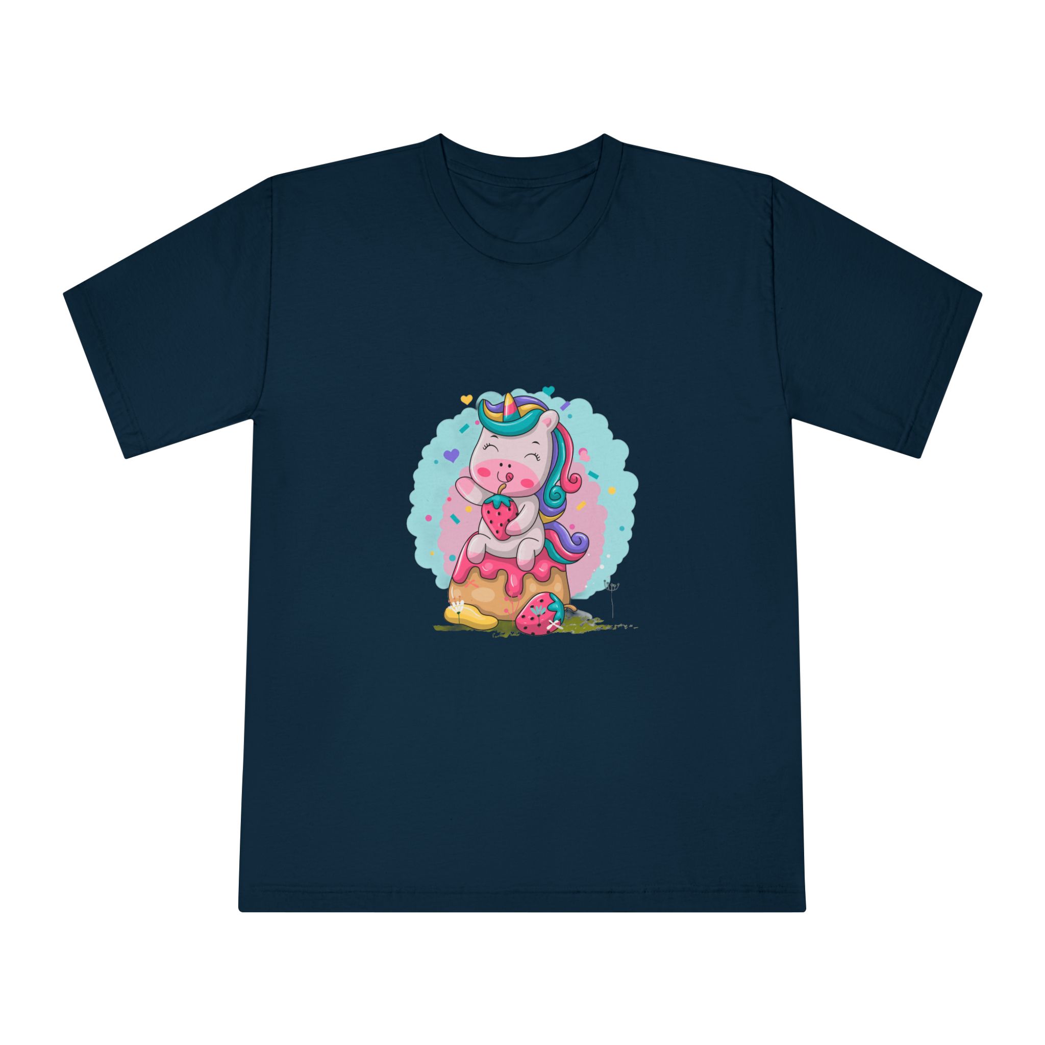 Unicorn V548 Unisex Classic Crewneck T Shirt - Image 17