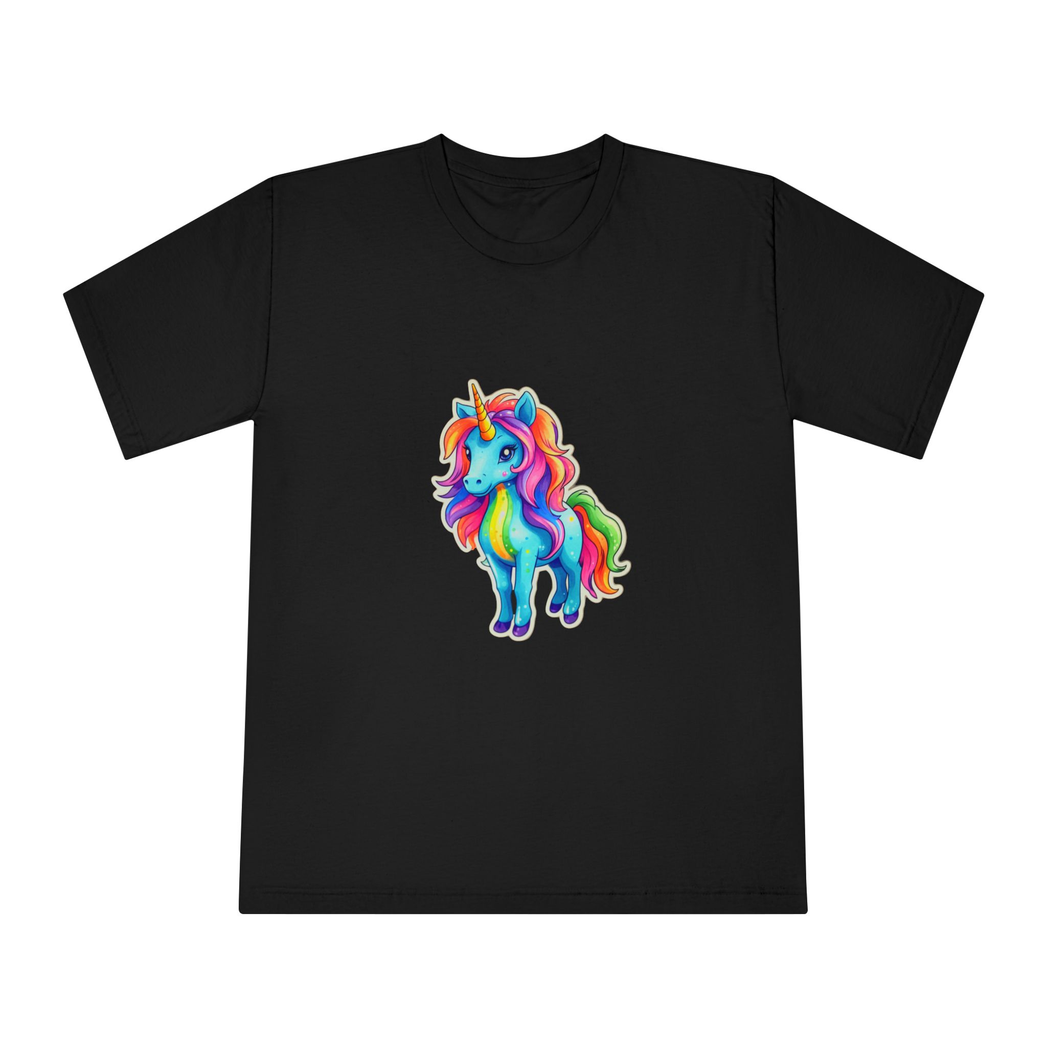 Unicorns 318 Unisex Classic Crewneck T Shirt - Image 5