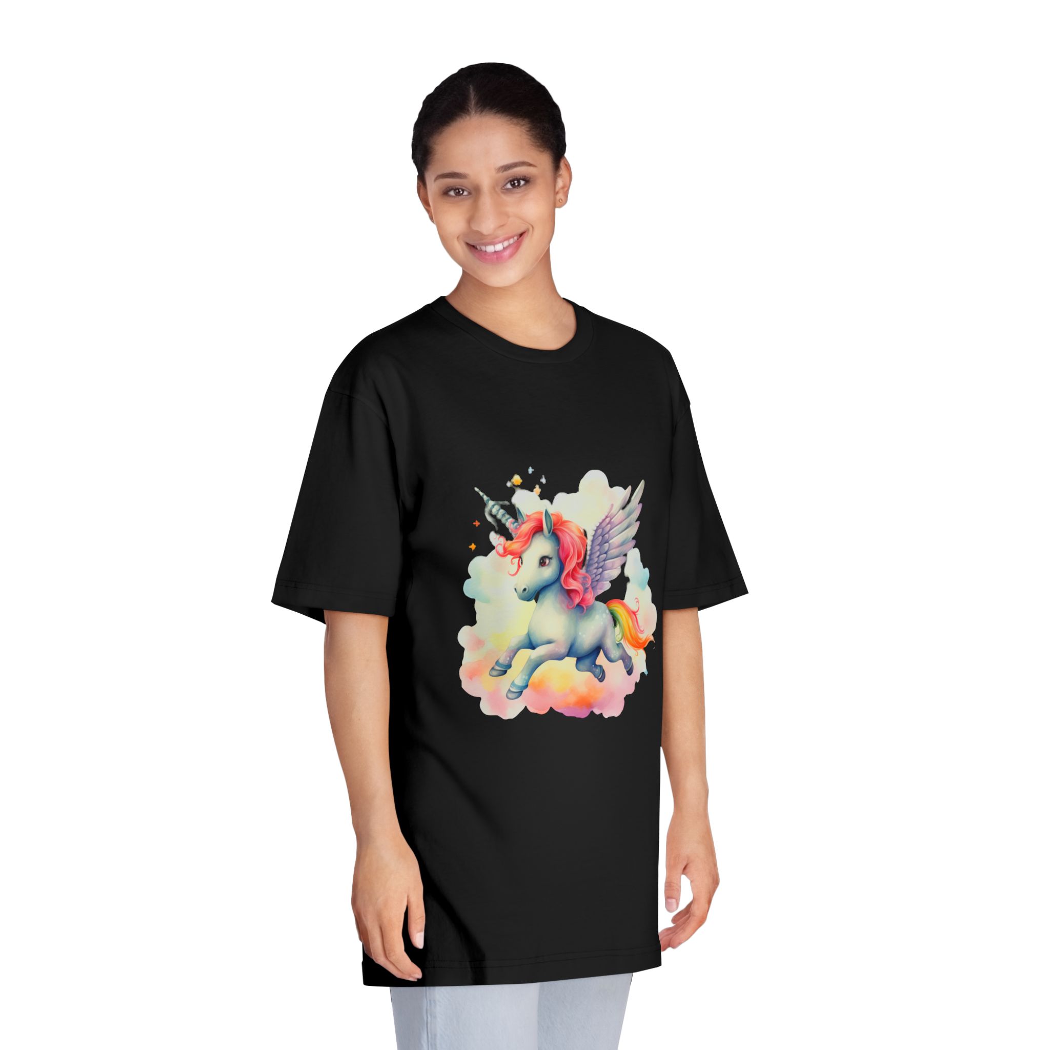 Unicorns 356 Unisex Classic Crewneck T Shirt - Image 7