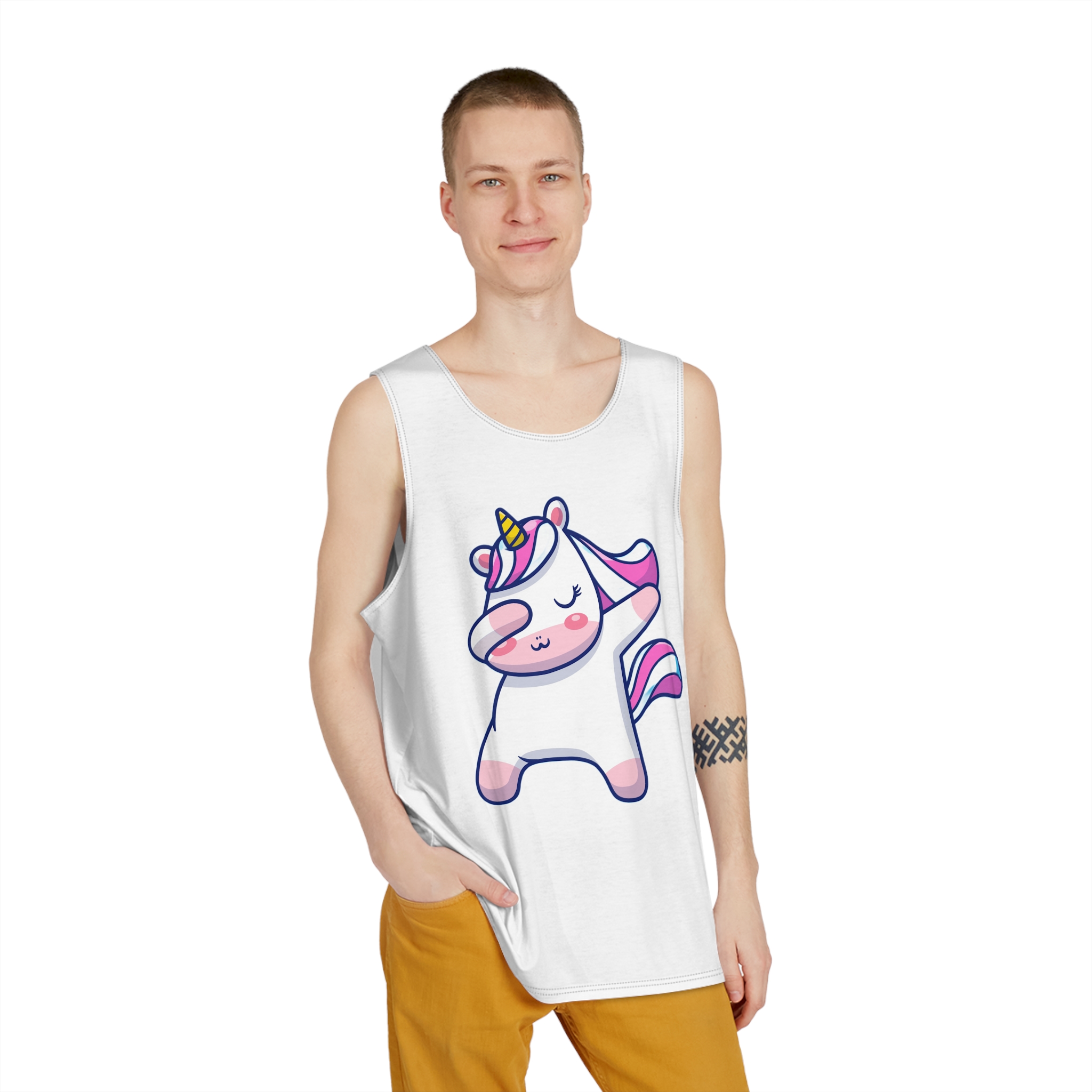 Unicorn V409 Mens Tank Aop - Image 3