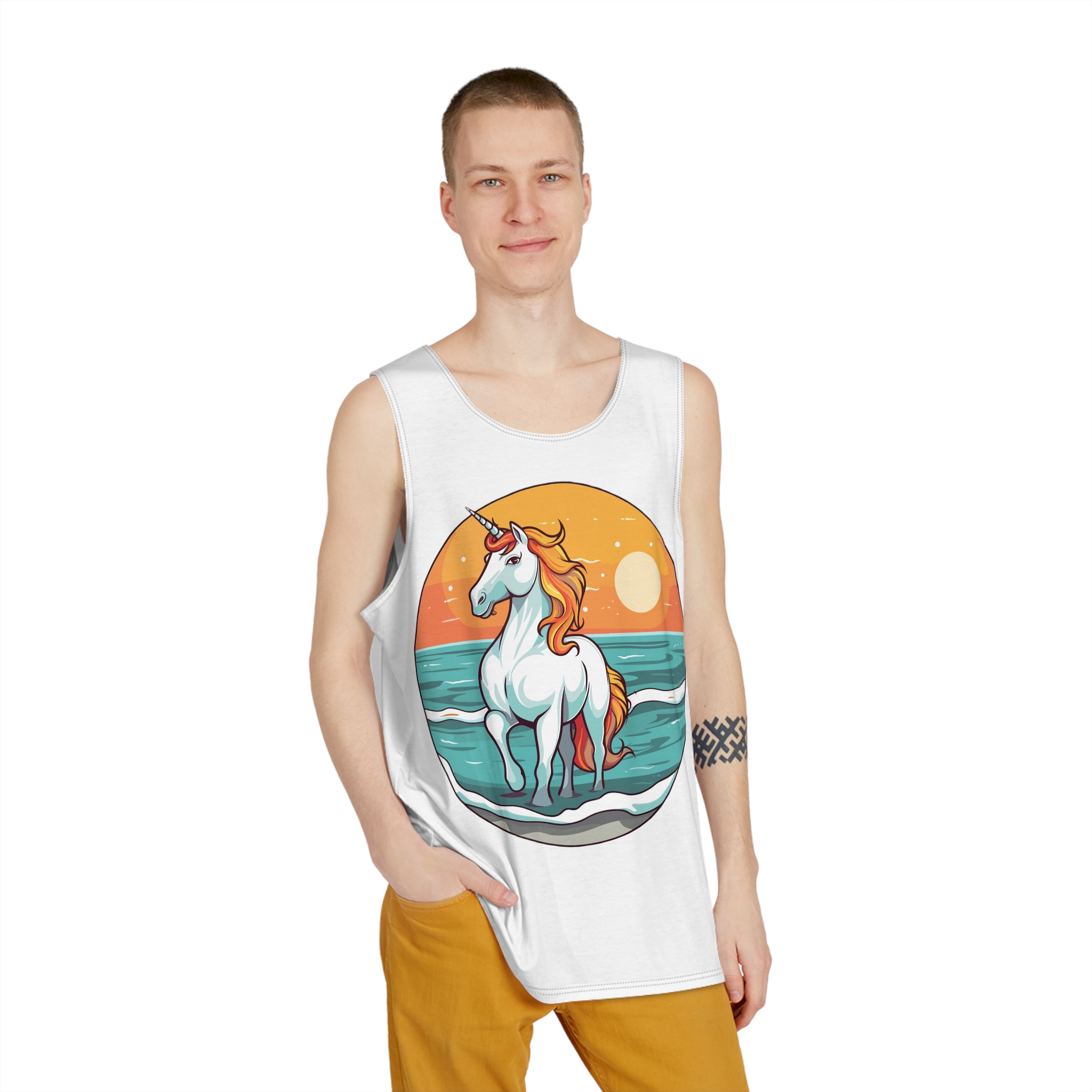 Unicorn V964 Mens Tank Aop - Image 3
