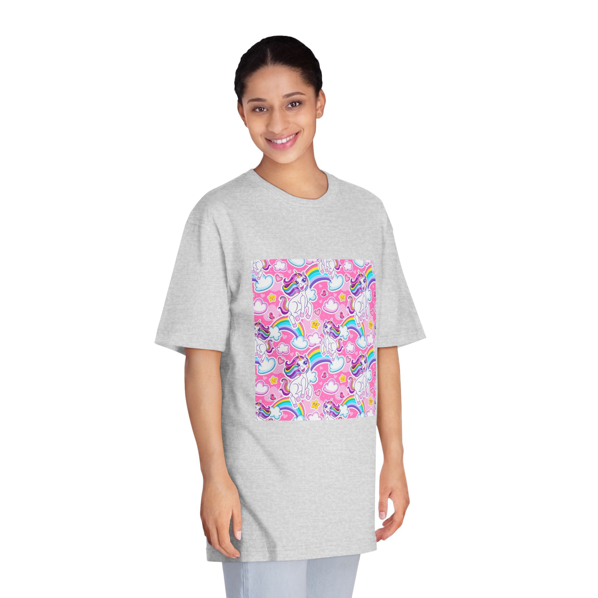 Unicorn V878 Unisex Classic Crewneck T Shirt - Image 15