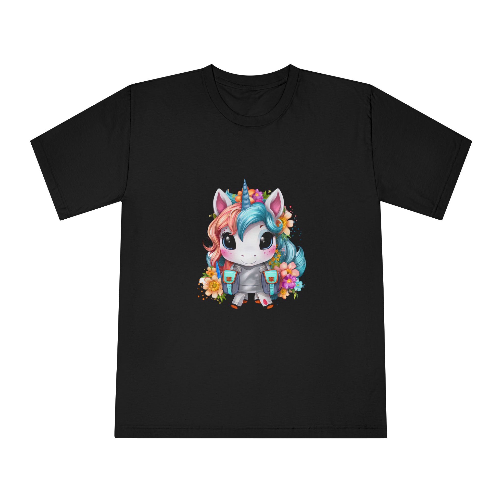 Unicorns 254 Unisex Classic Crewneck T Shirt - Image 5