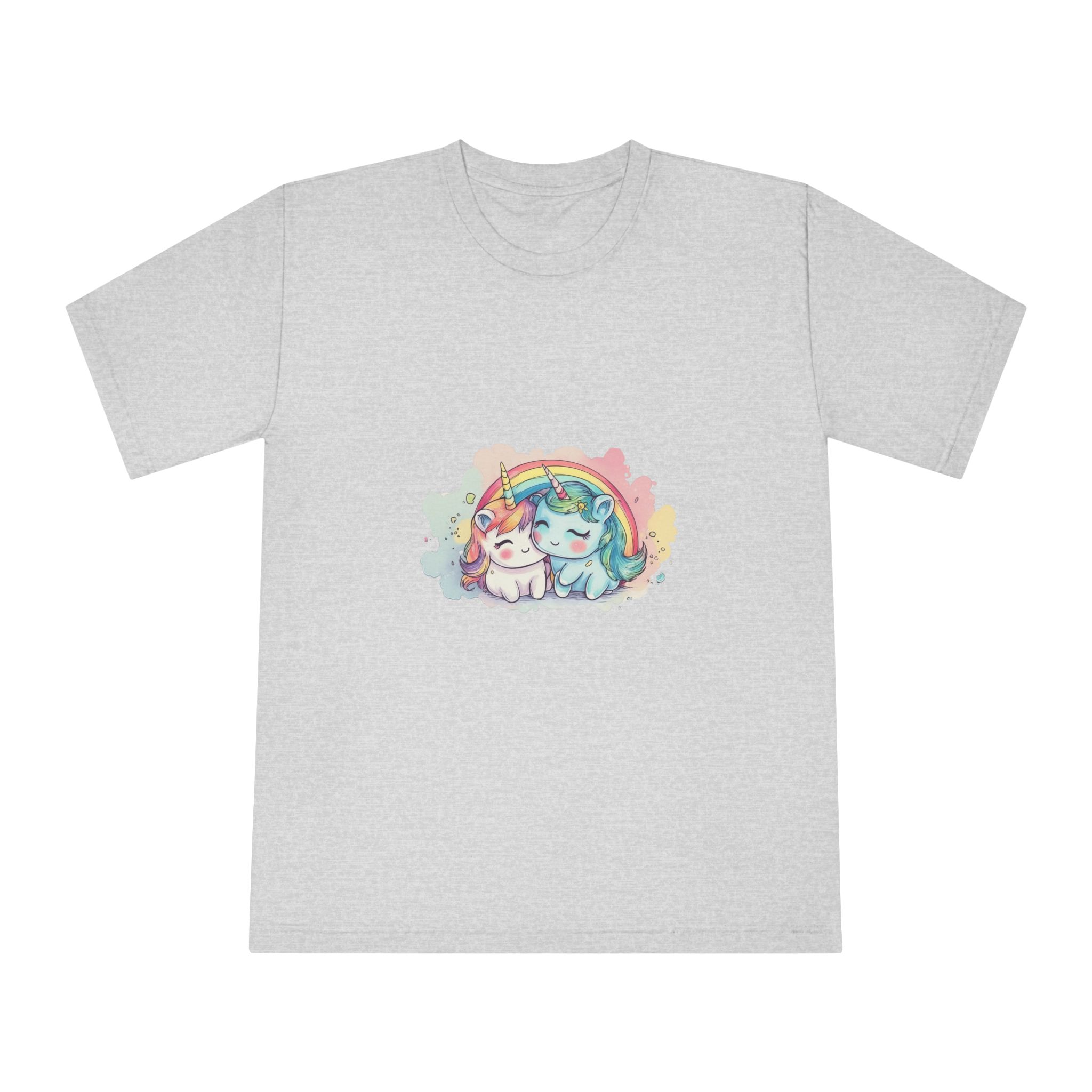Two Cute Unicorns Unisex Classic Crewneck T Shirt - Image 13
