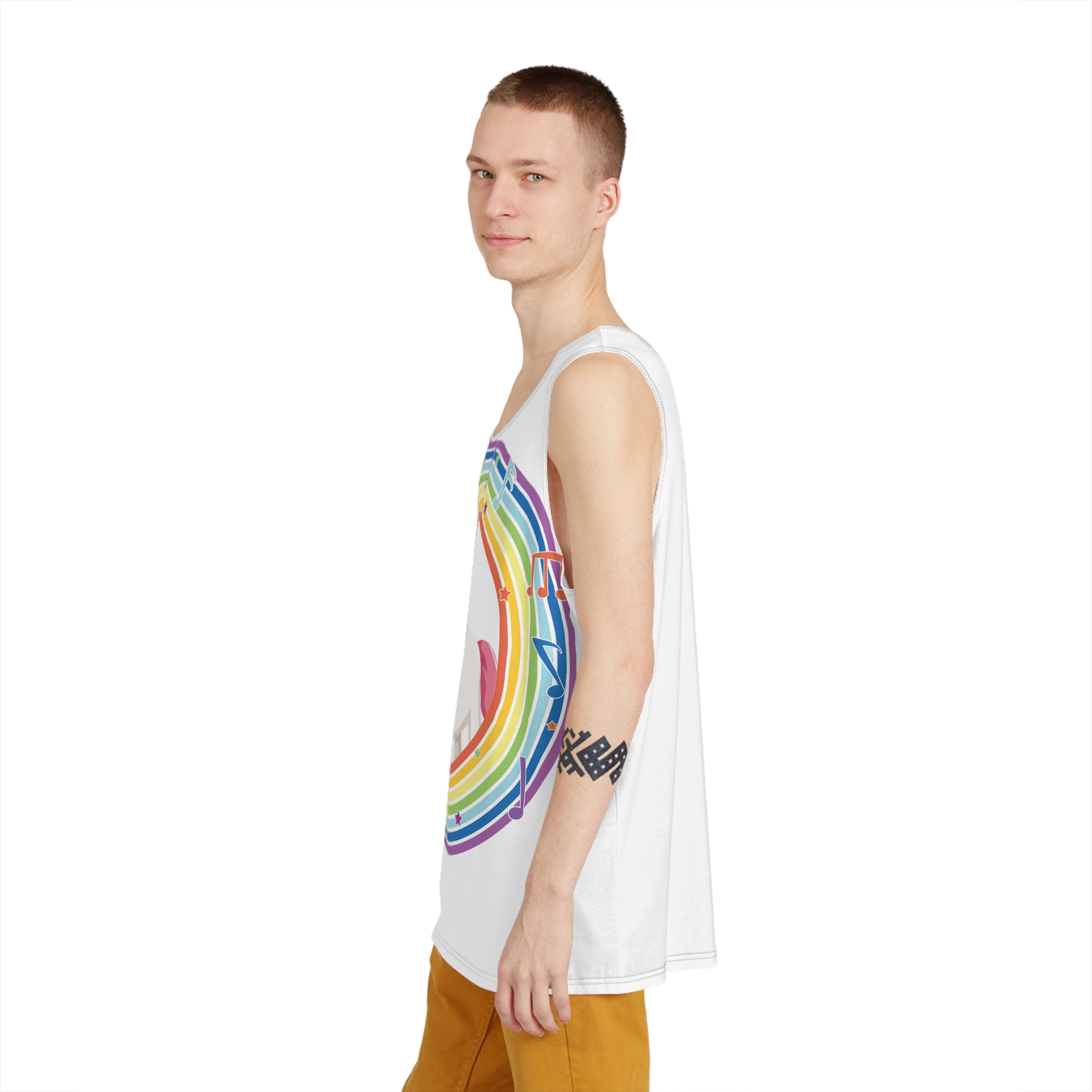Unicorn V701 Mens Tank Aop