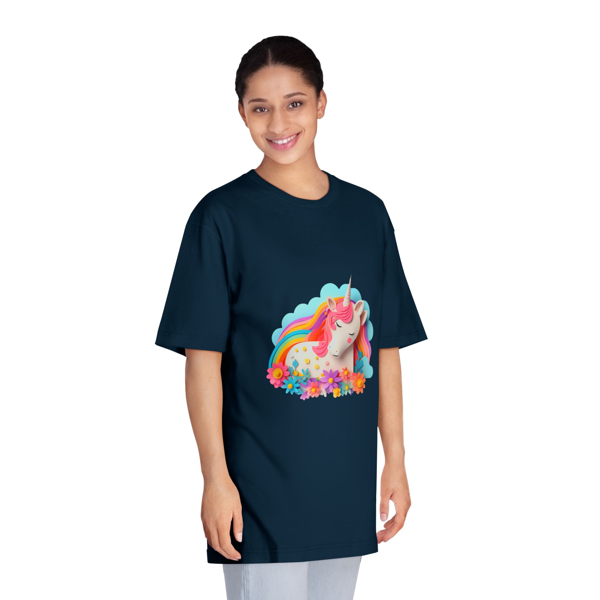 Unicorns 375 Unisex Classic Crewneck T Shirt - Image 19