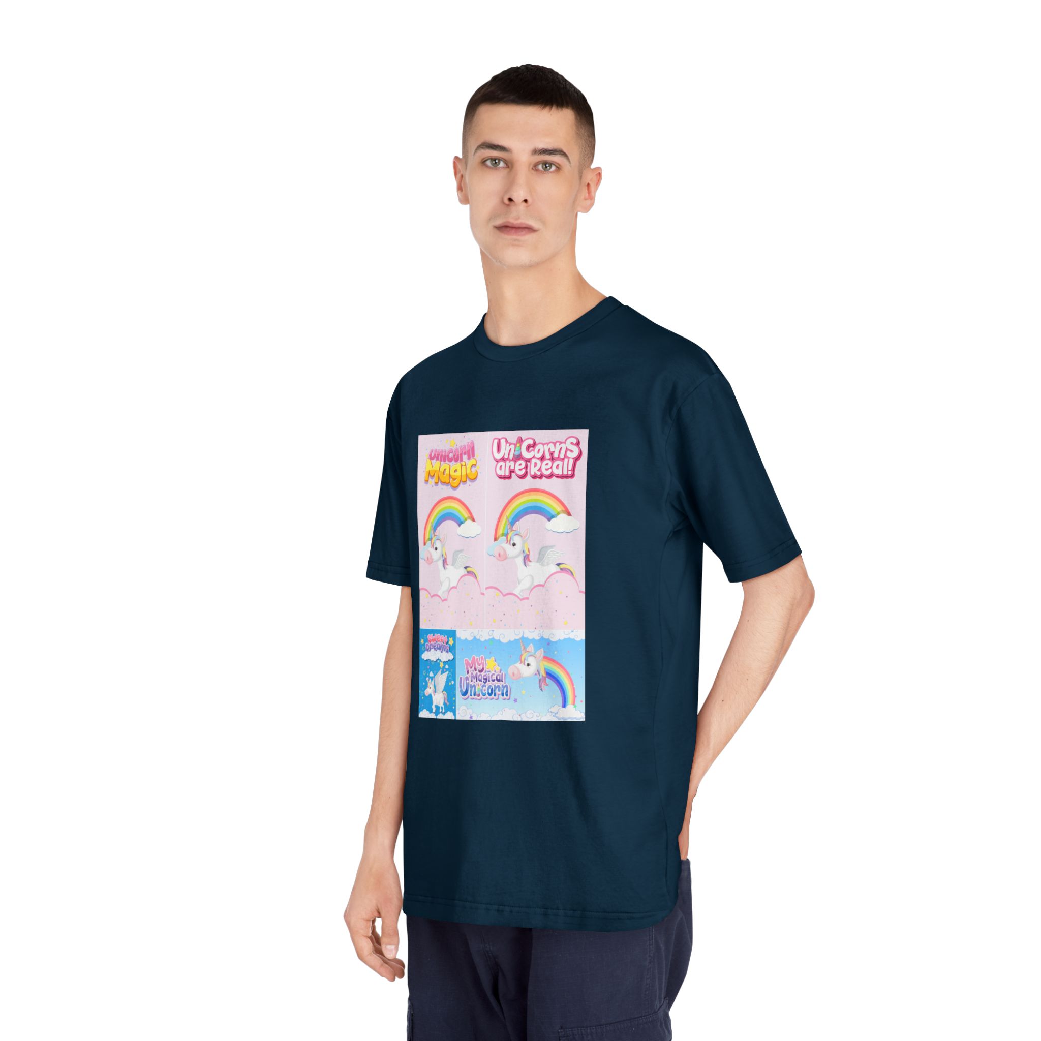 Unicorn V499 Unisex Classic Crewneck T Shirt - Image 20