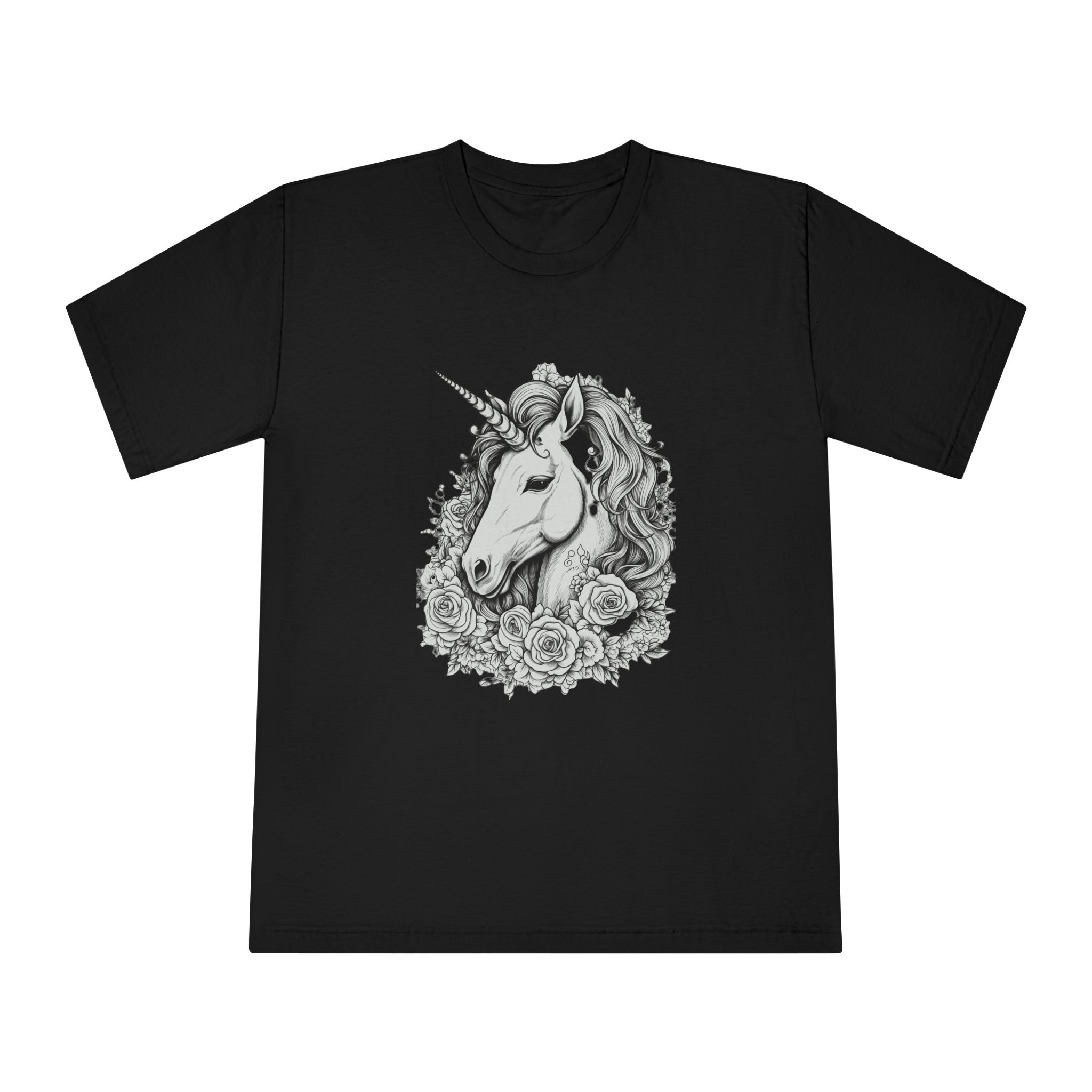 Unicorns 372 Unisex Classic Crewneck T Shirt - Image 5