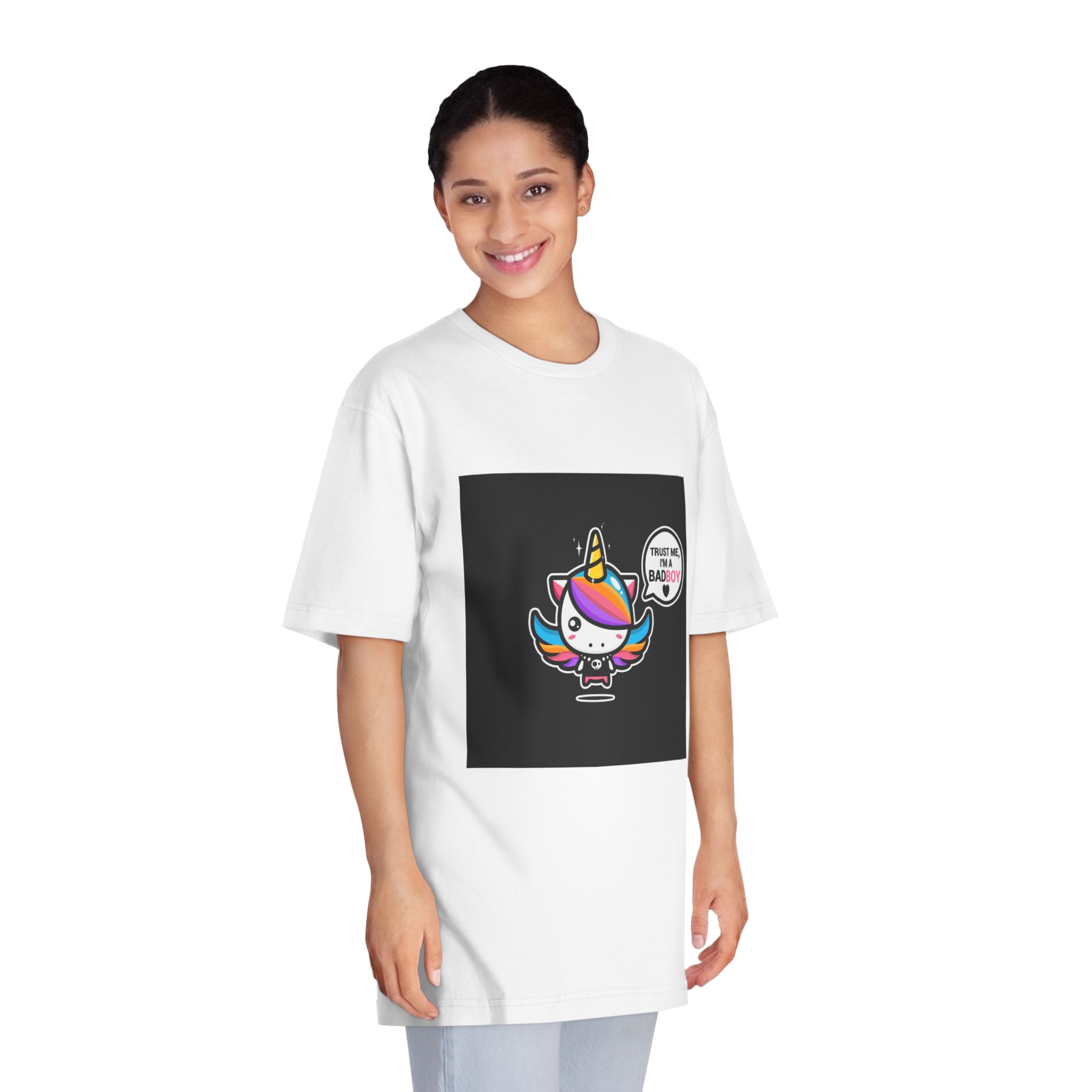 Cool Bad Boy Unisex Classic Crewneck T Shirt - Image 3