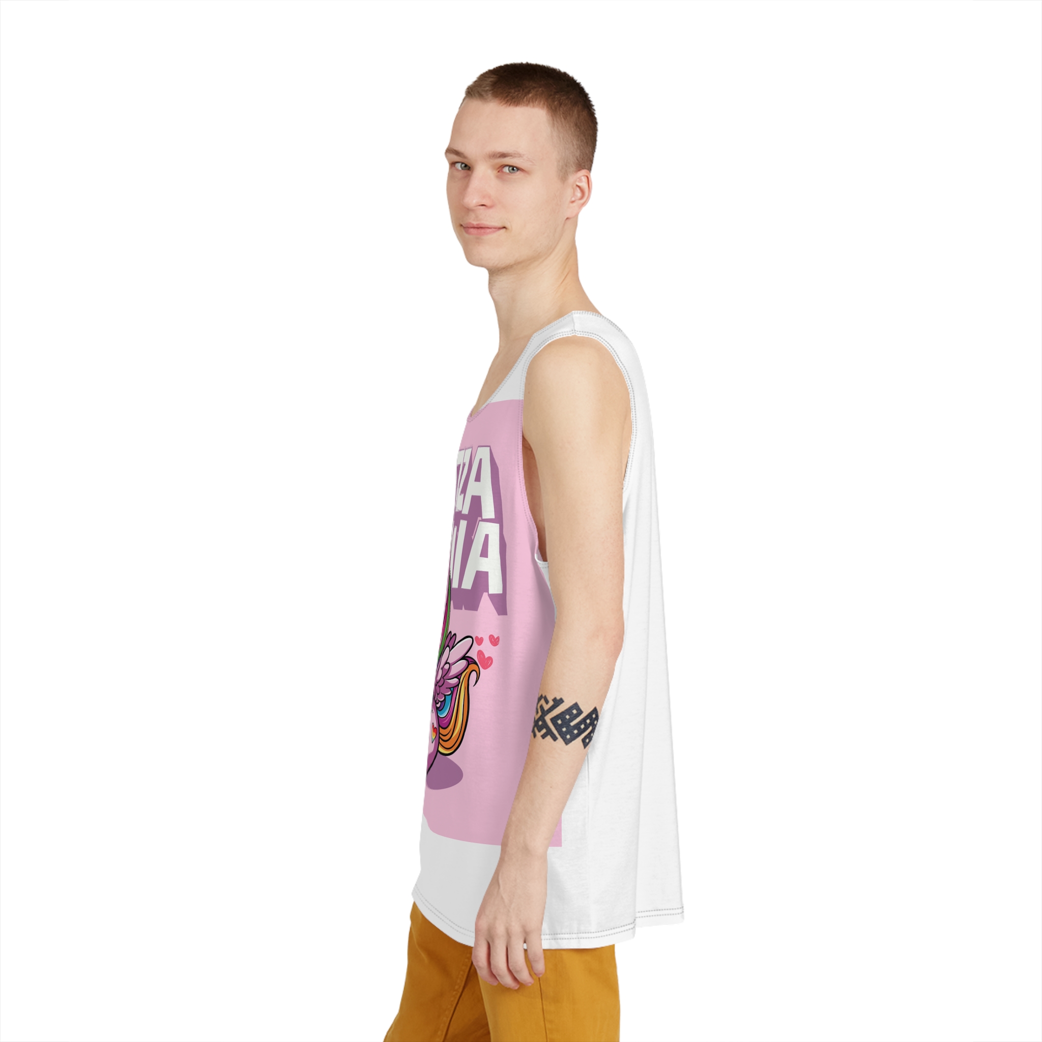 Pizza Mania Copia Mens Tank Aop