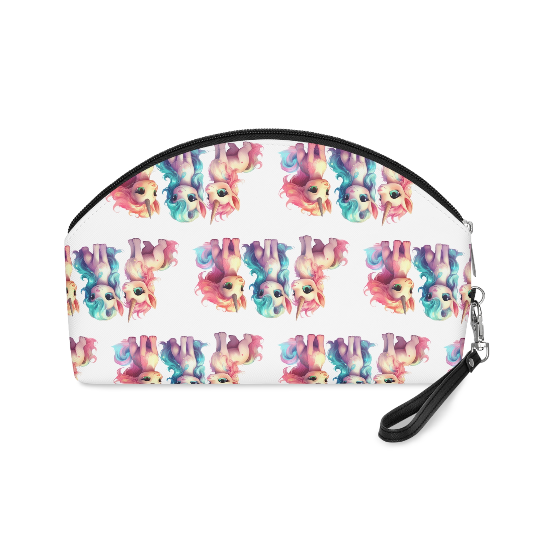 Three Unicorns Are Sitting Row Makeup Bag - Image 2