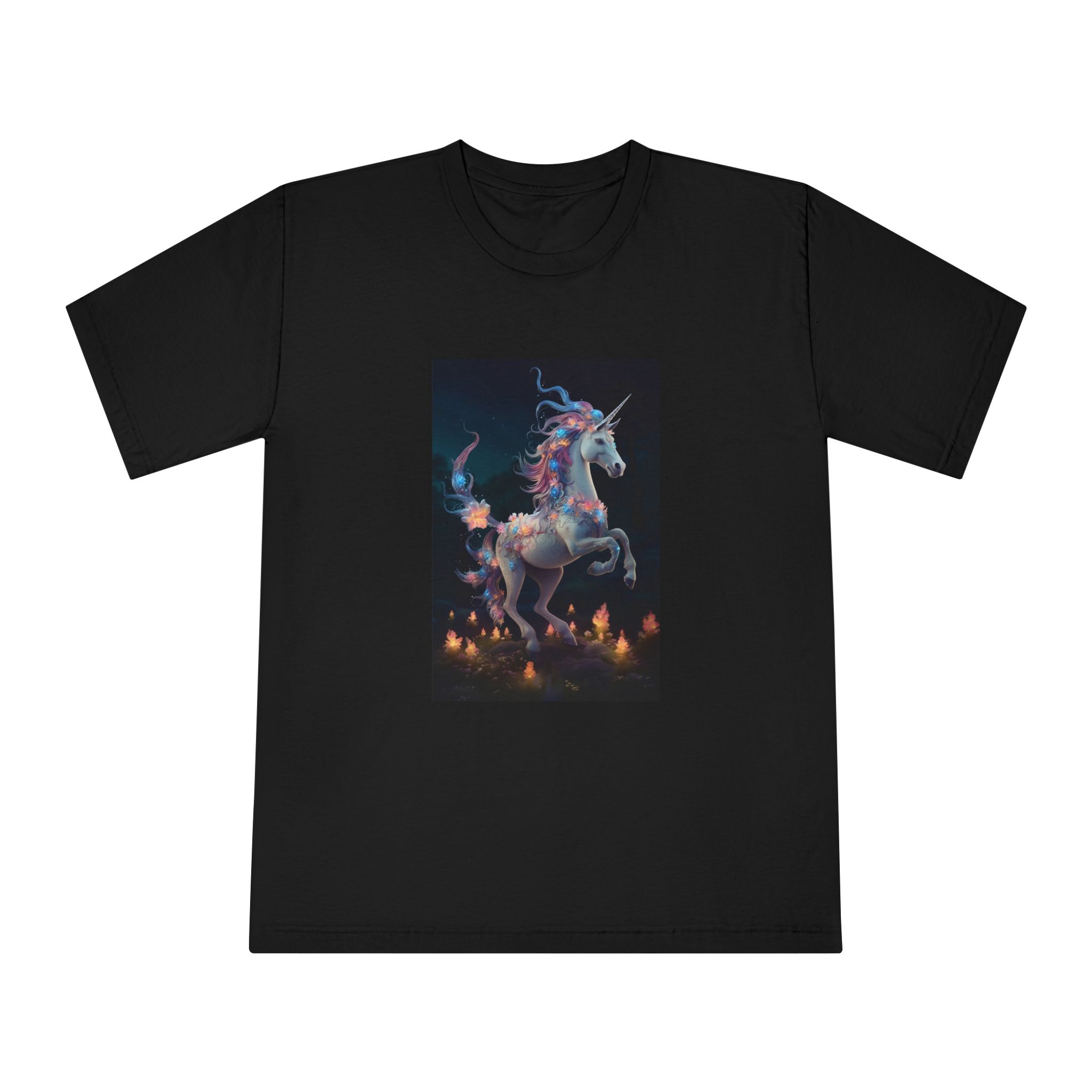 Magical Mythical Unicorn Creature 4 Unisex Classic Crewneck T Shirt - Image 5