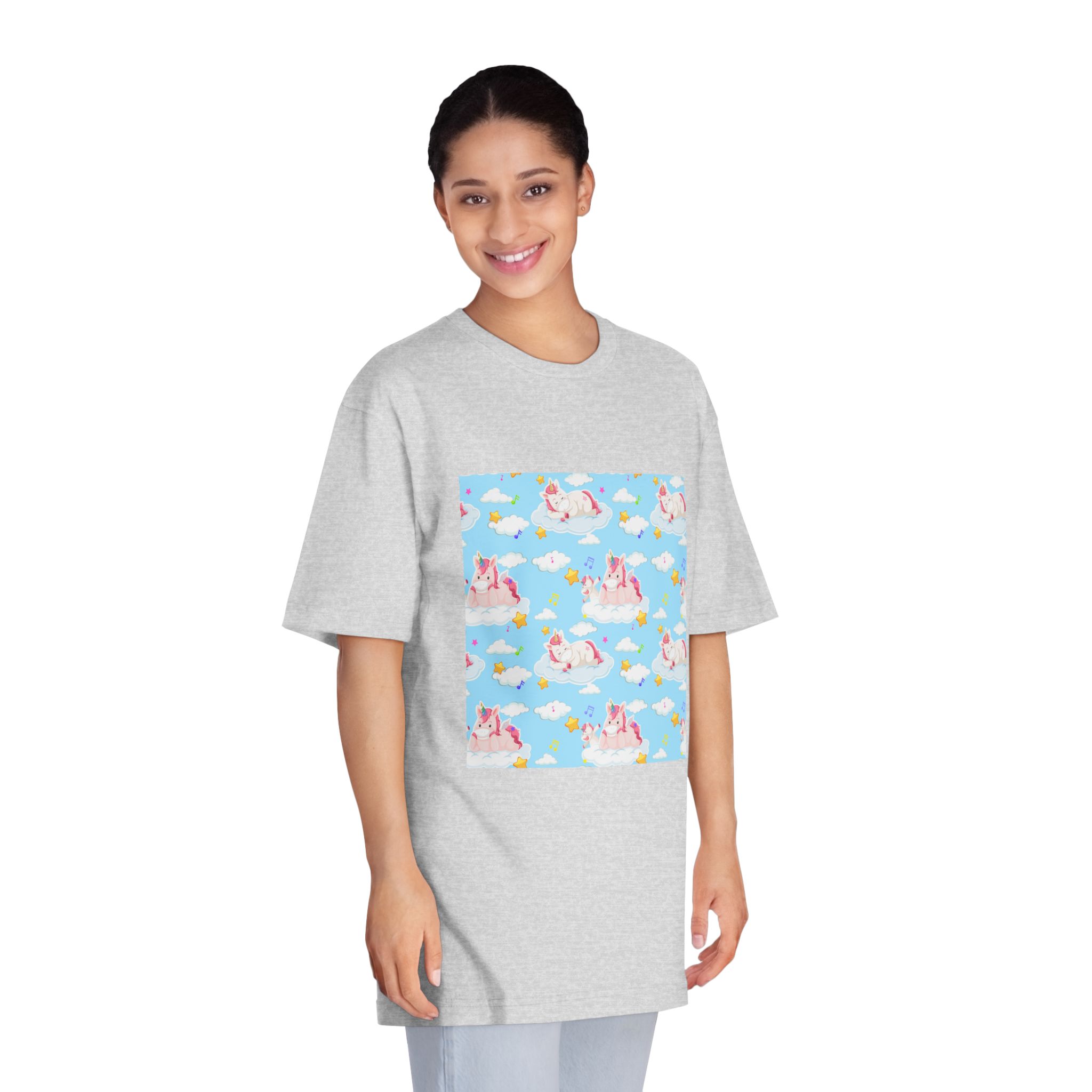 Unicorn V593 Unisex Classic Crewneck T Shirt - Image 15