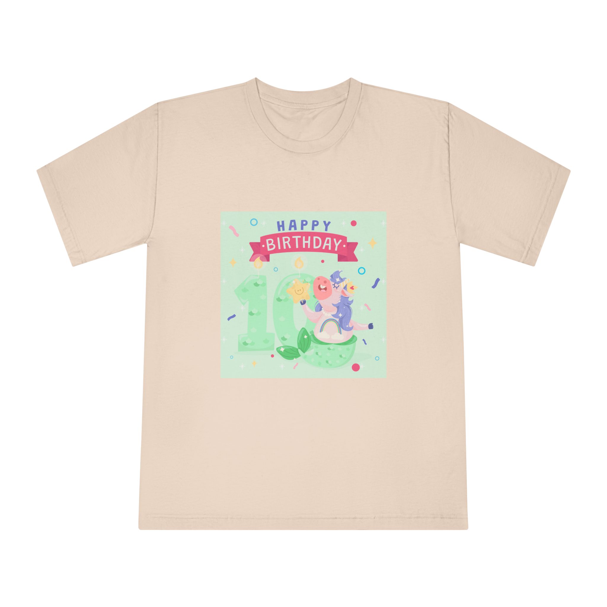 Unicorn V738 Unisex Classic Crewneck T Shirt - Image 9