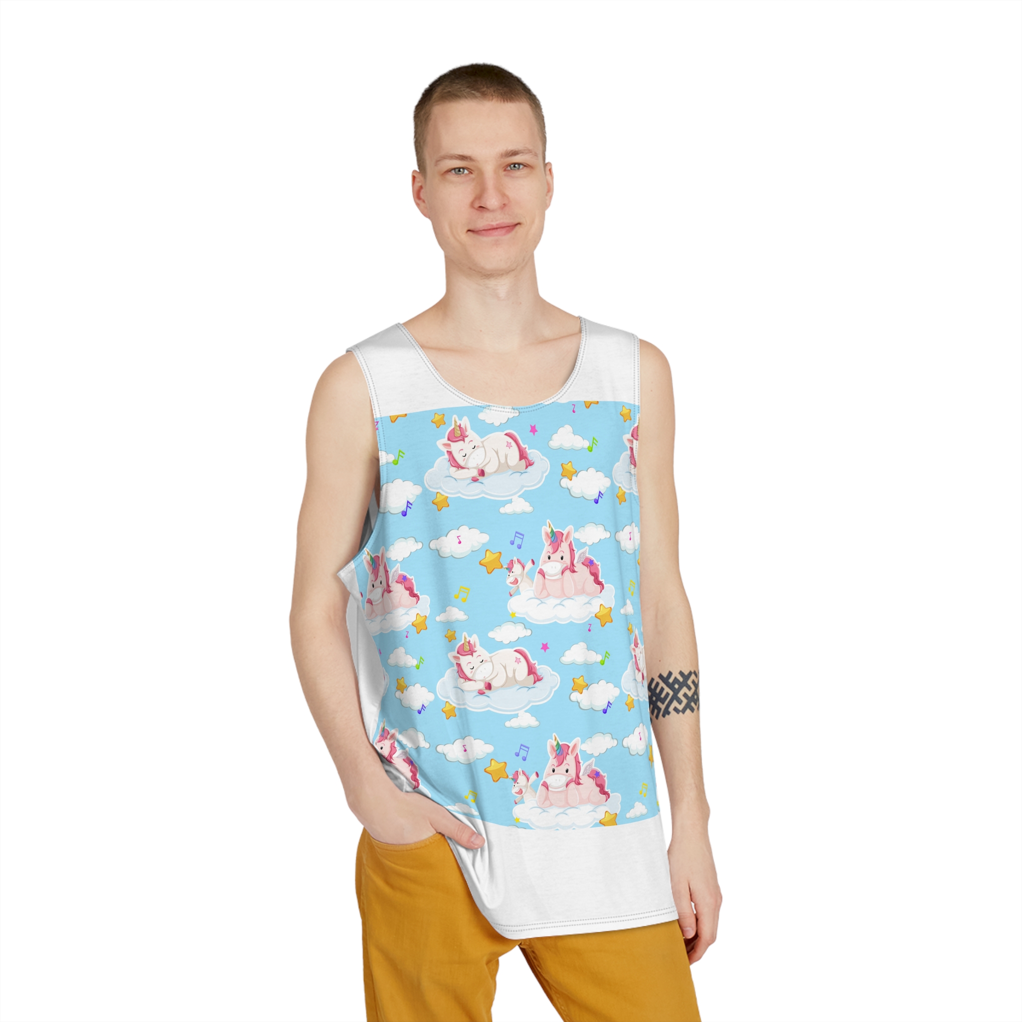Unicorn V593 Mens Tank Aop - Image 3