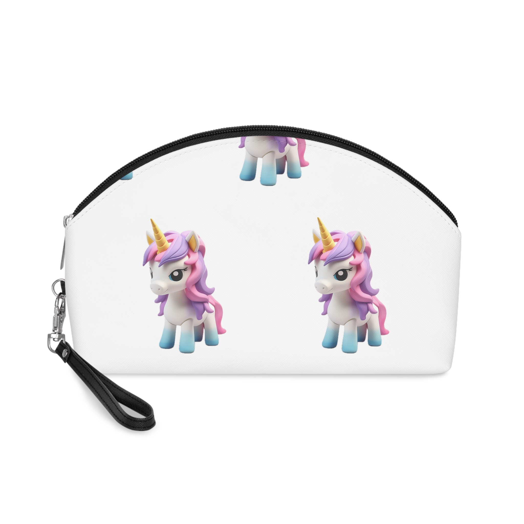 Mythical Unicorn Kids Figurine Style (5) Makeup Bag