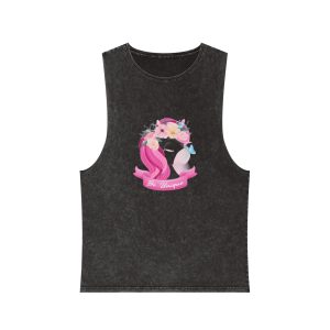 Unicorn V495 Unisex Stonewash Tank Top