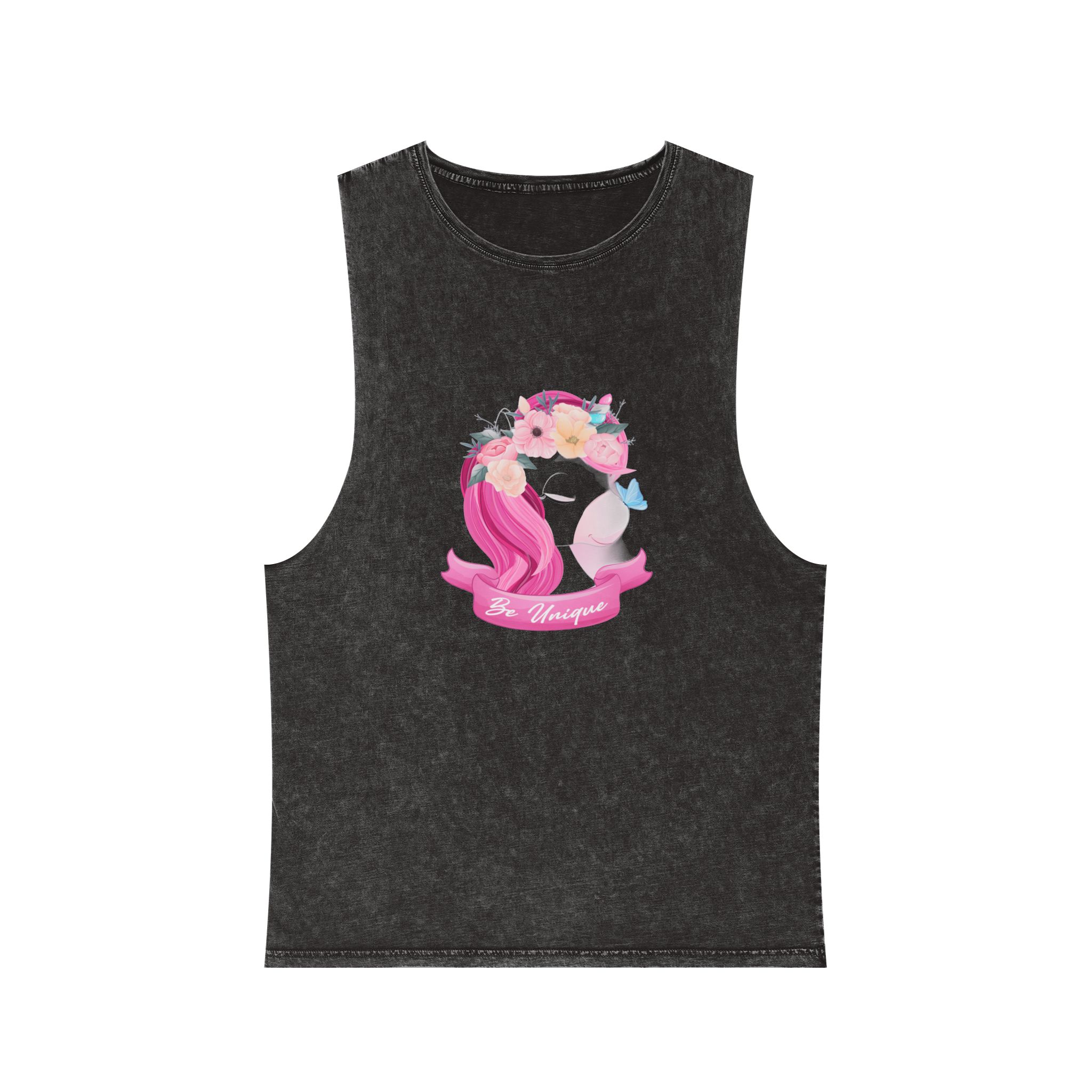 Unicorn V495 Unisex Stonewash Tank Top