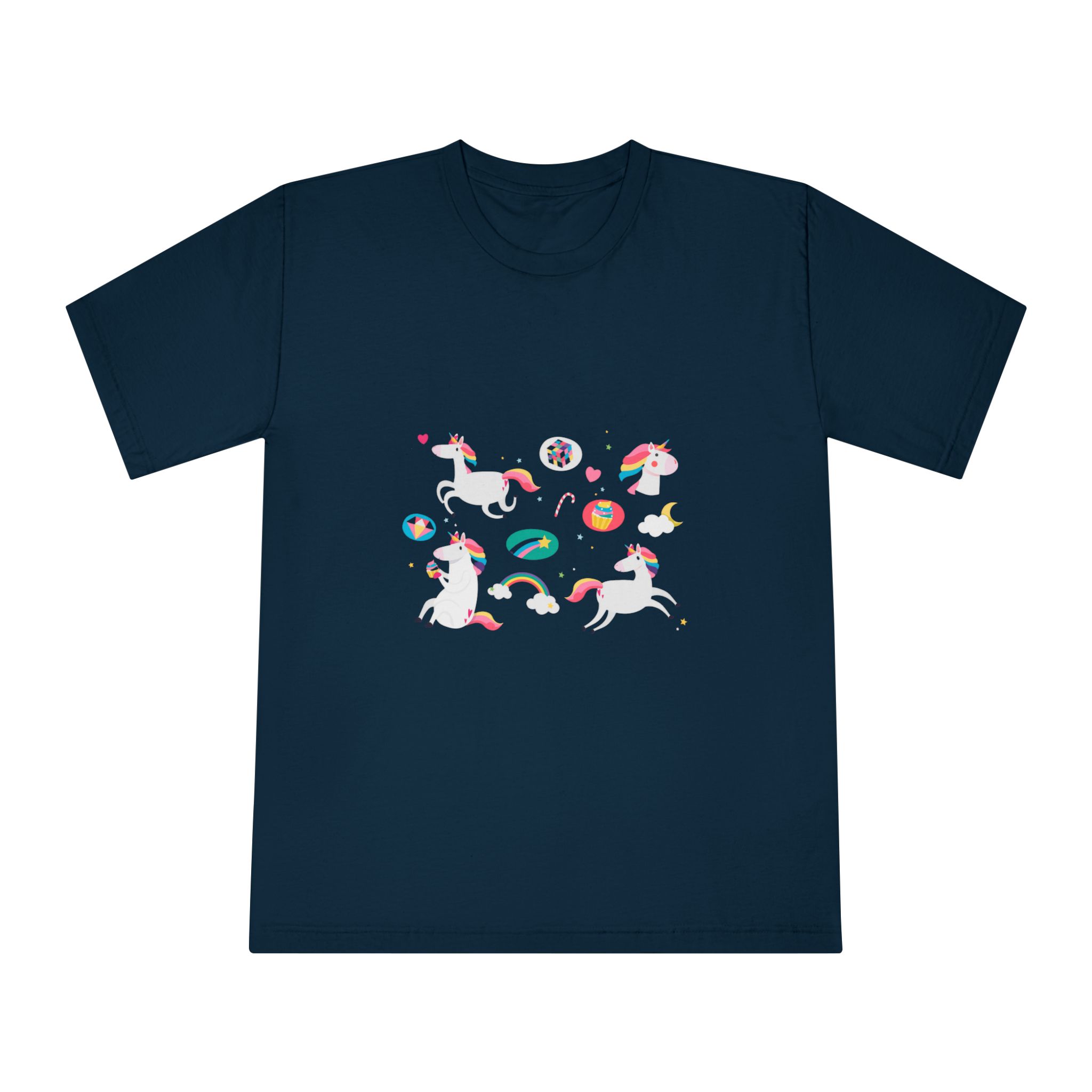 Unicorns 65 Unisex Classic Crewneck T Shirt - Image 17