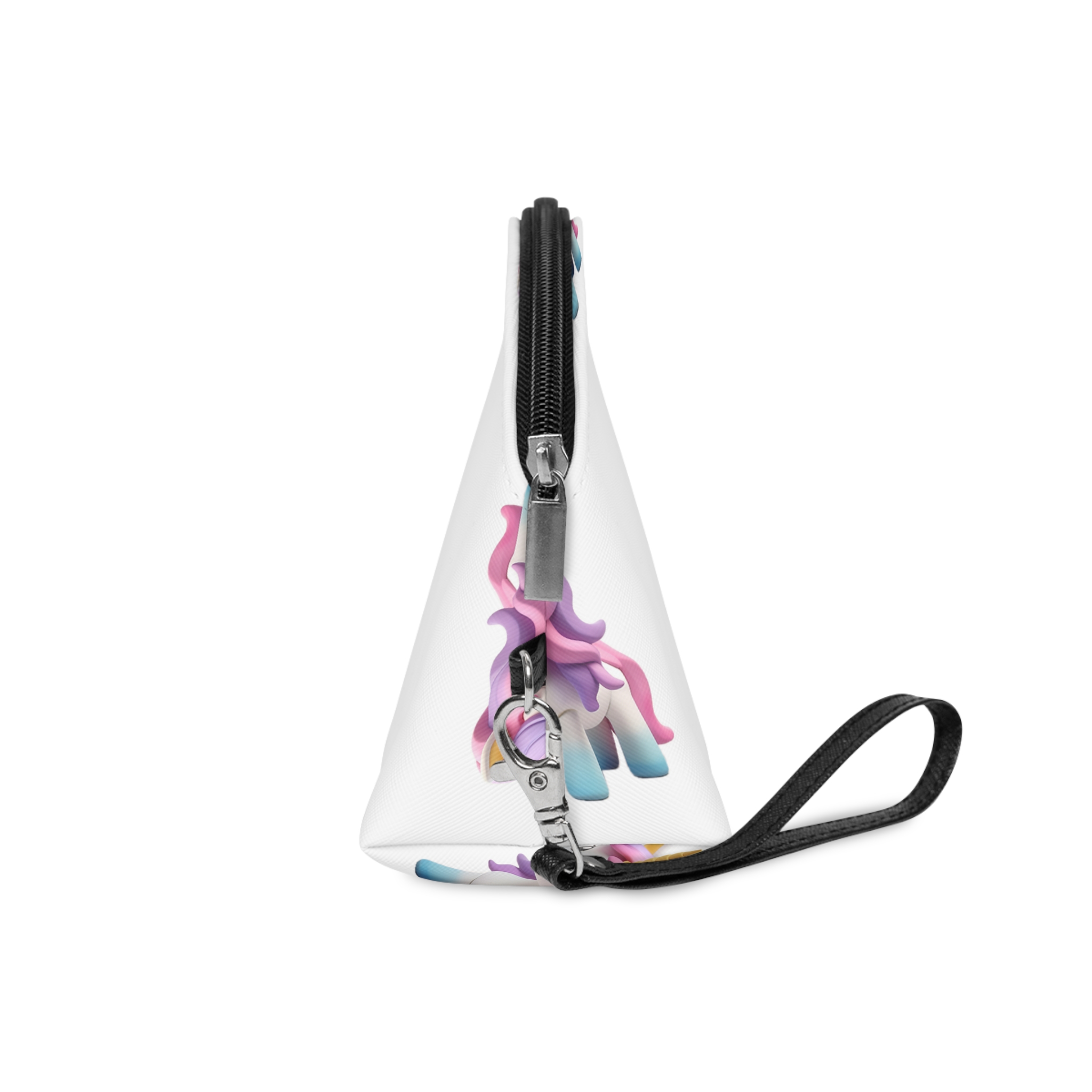 Mythical Unicorn Kids Figurine Style (5) Makeup Bag - Image 3