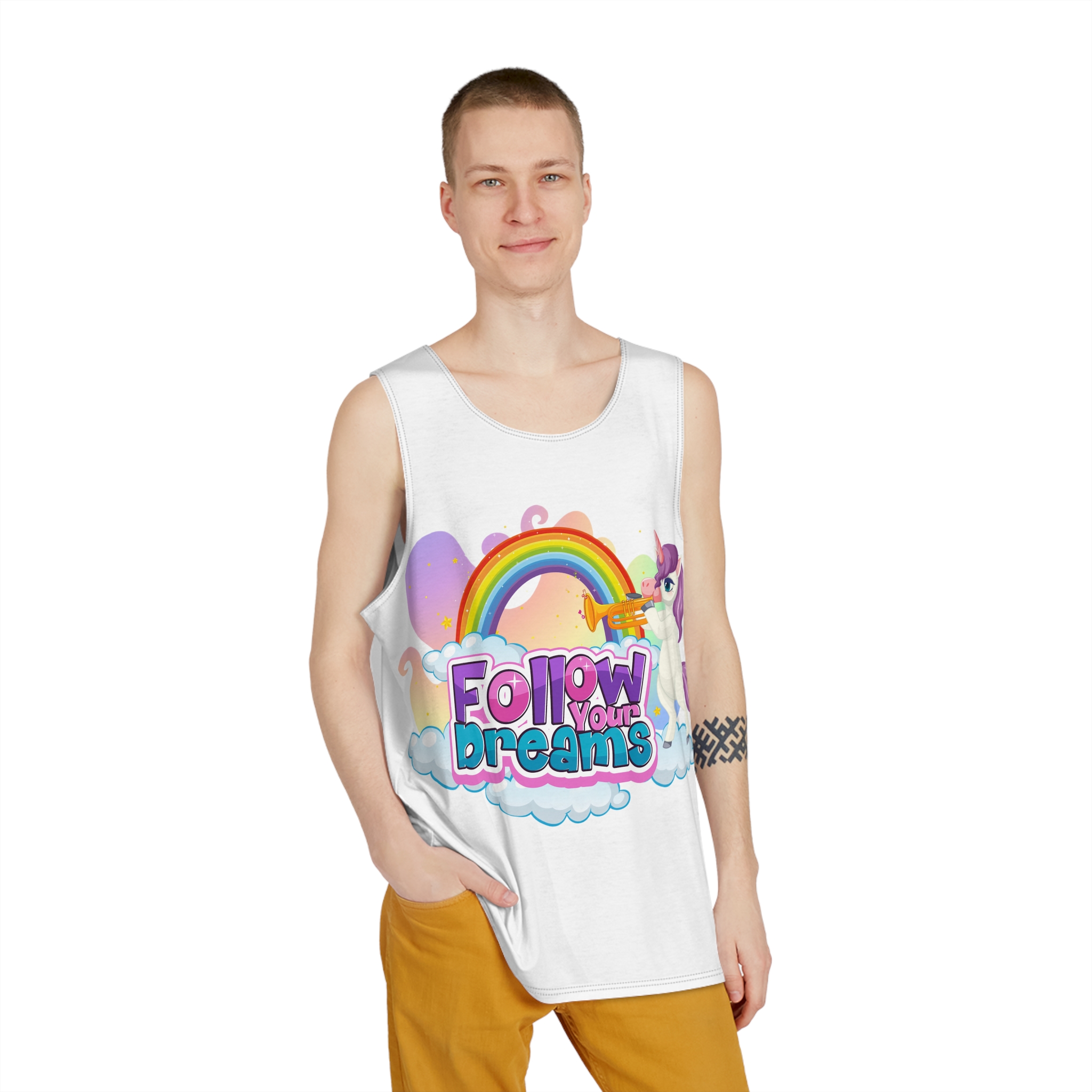 Unicorn V614 Mens Tank Aop - Image 3